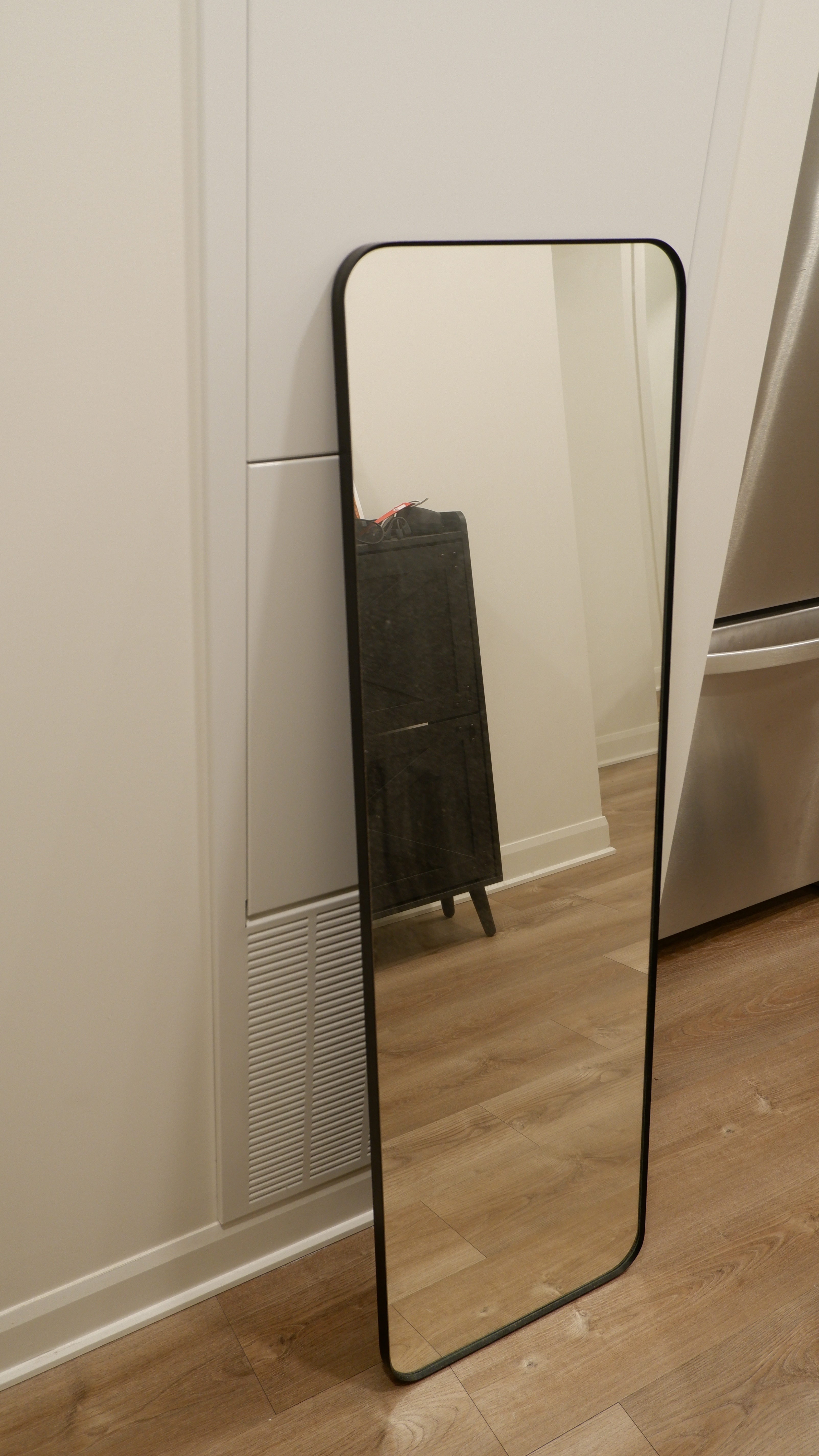 Full-Length Mirror – Black Metal Frame