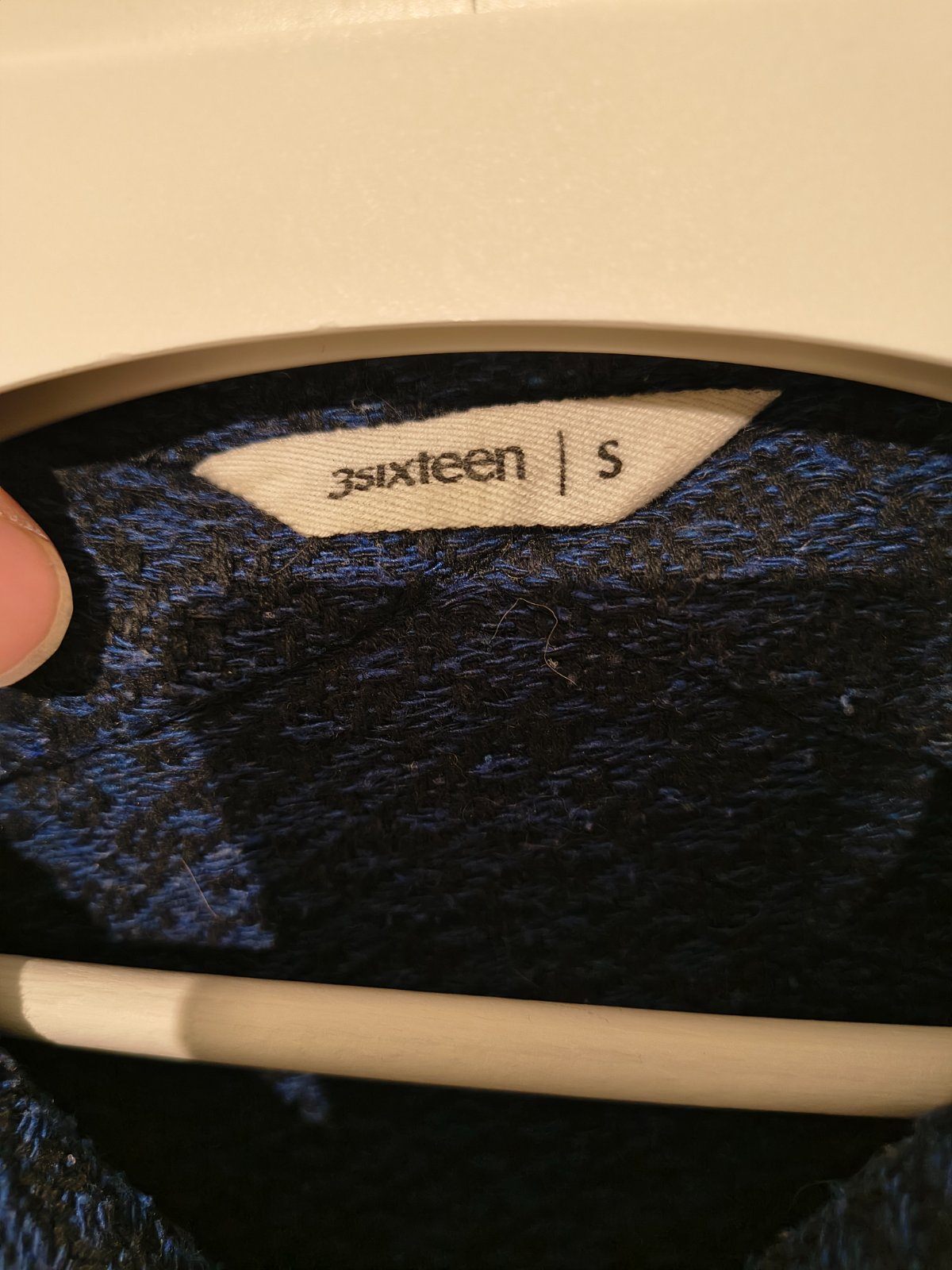 3sixteen Textured Navy Short Sleeve Camp Collar Shirt Size S - photo 3