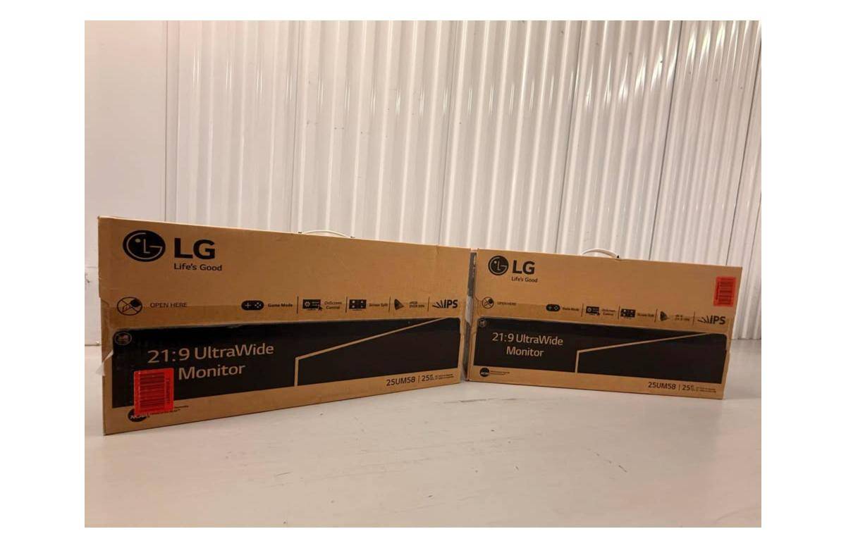 LG 25" UltraWide IPS Monitor 25UM58-P (21:9) - Excellent, w/ Box