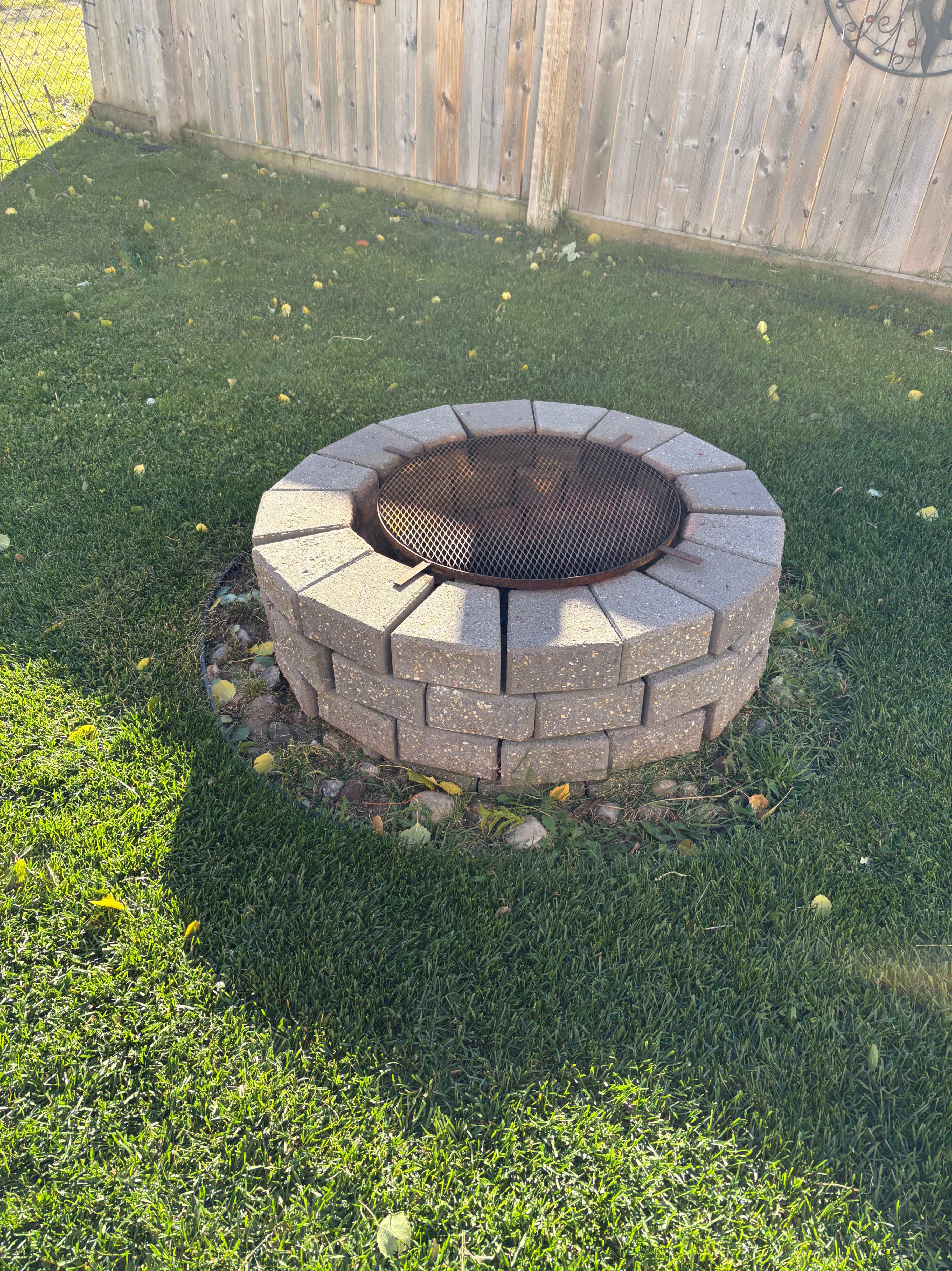 Backyard Firepit Stones and Grille - photo 2
