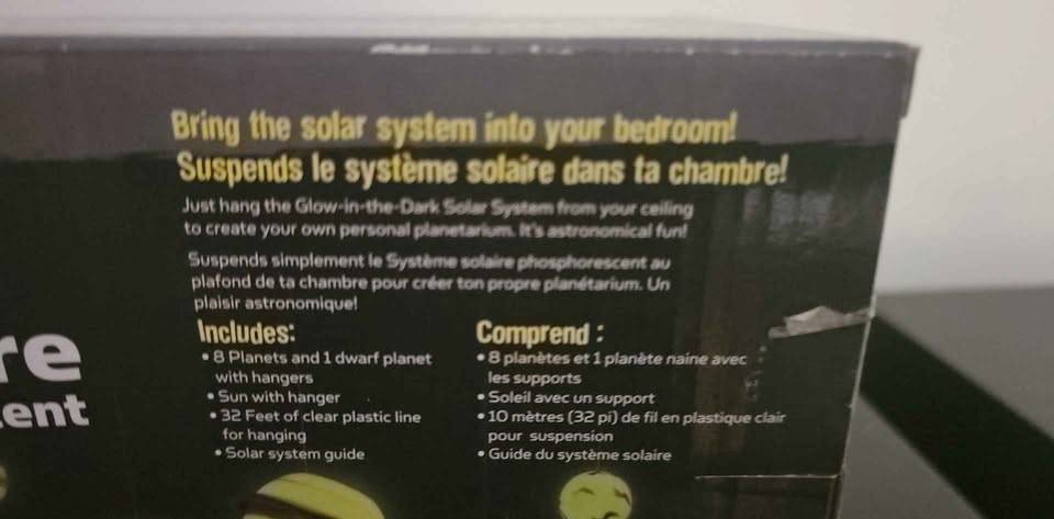 New Glow-In-the-Dark Solar System by Geosafari - photo 3