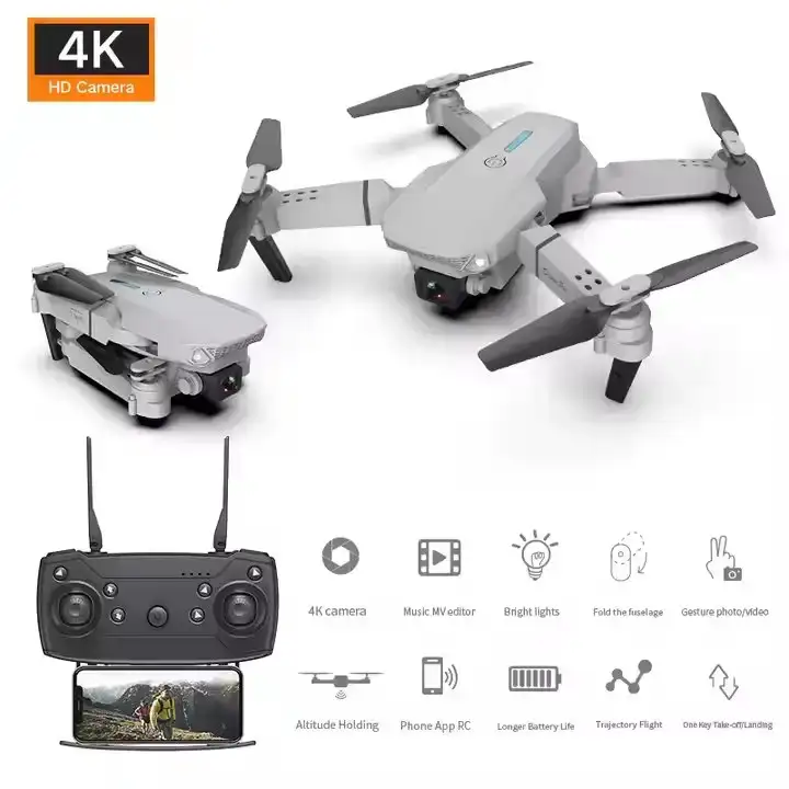 E88 Drone 4K HD Photography Quadcopter Remote Control Camera - photo 3