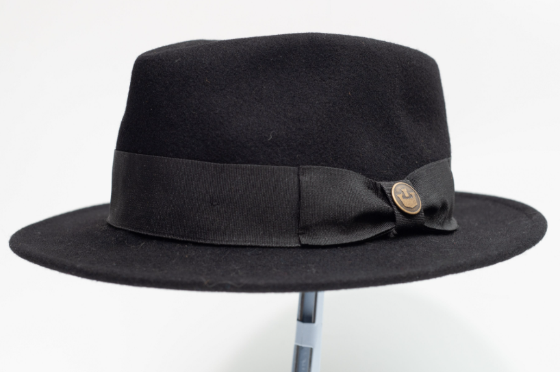 Goorin Bros. Black Wool Felt Fedora – Size Small