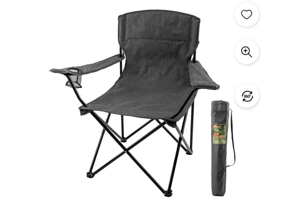 Ozark Trail Deluxe Arm Chair with Carrying Bag
