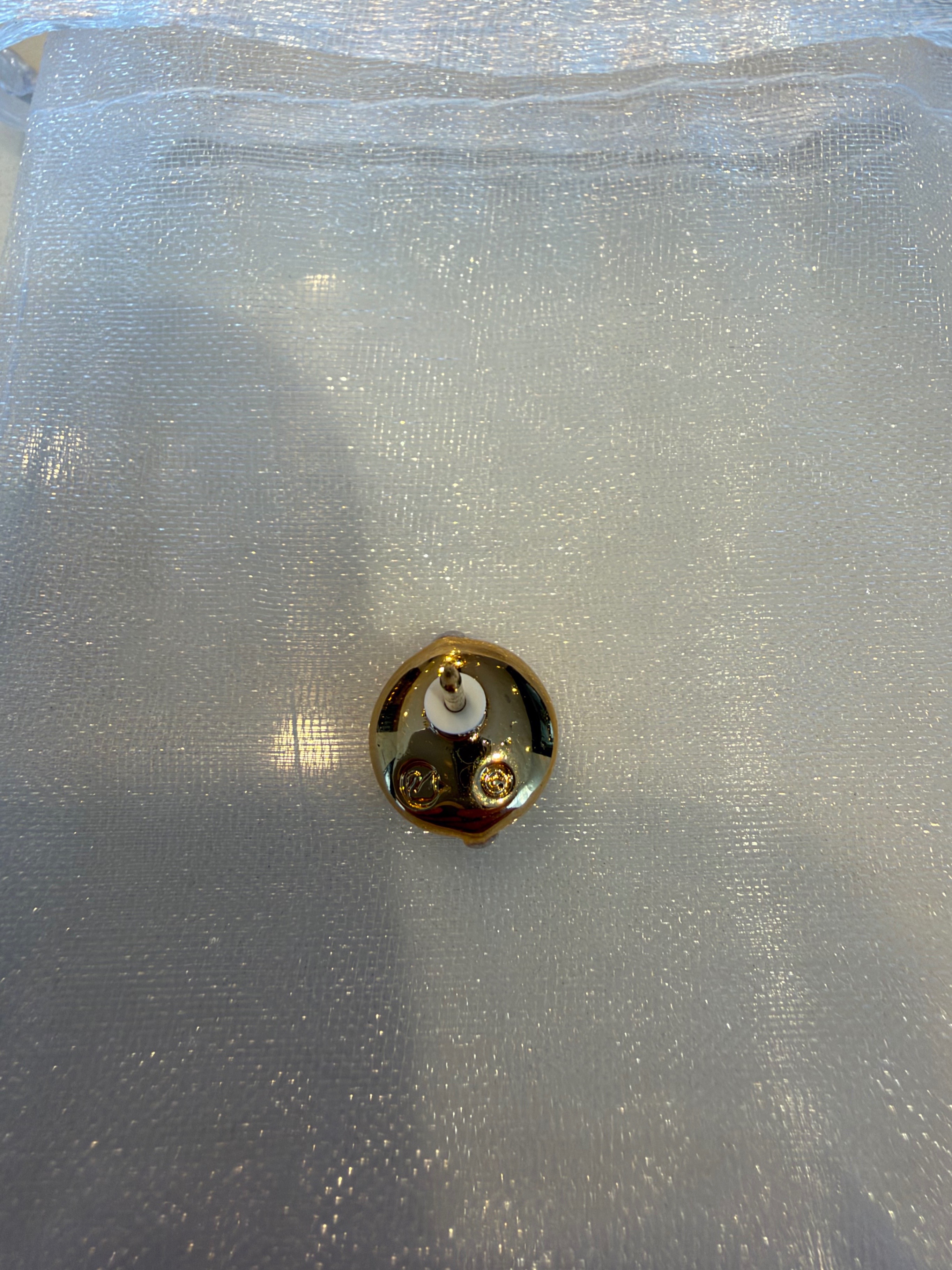 Vintage Swarovski Crystal Pin Brooch Gold Tone - photo 3