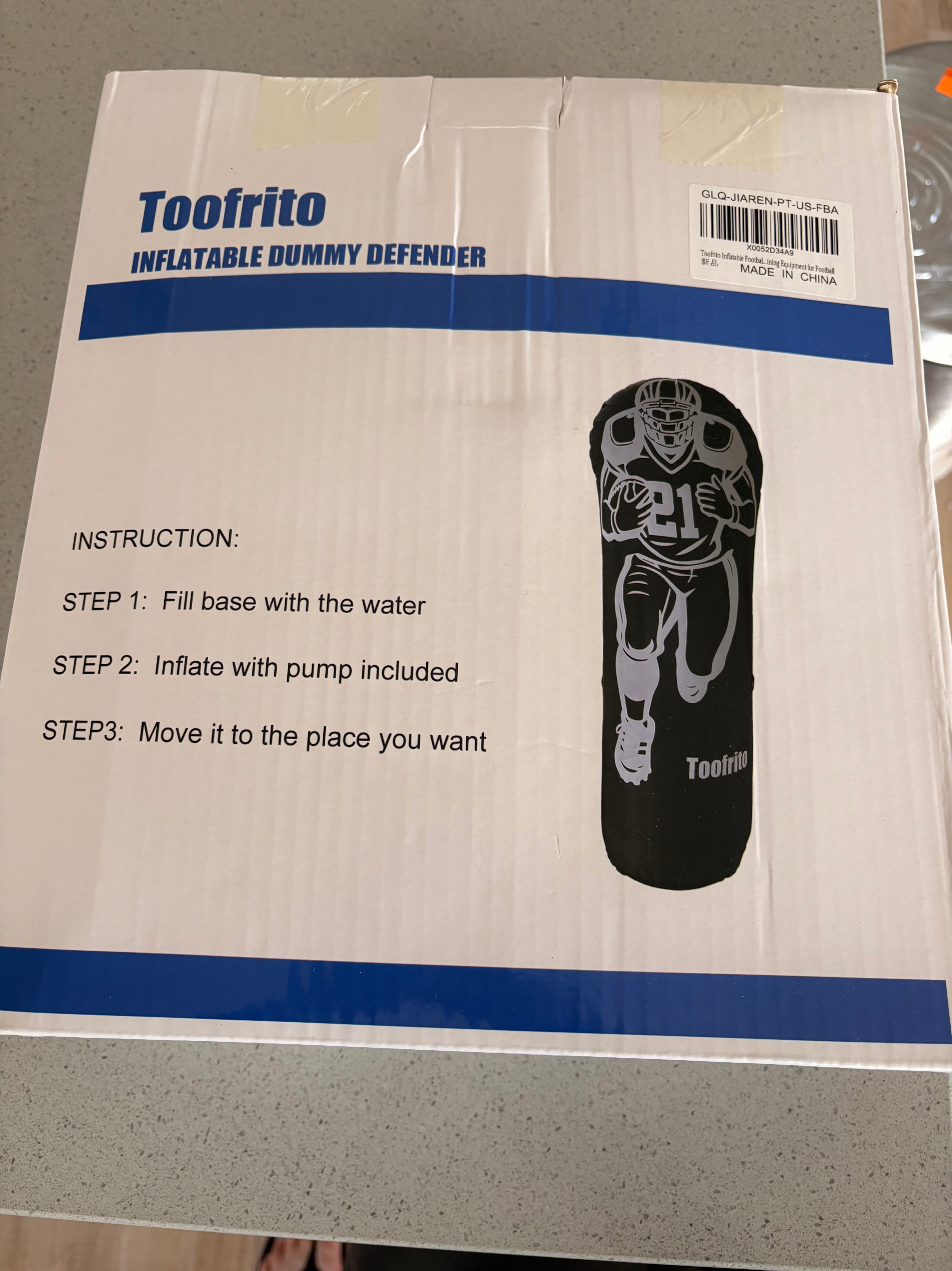 Inflatable Football Tackle Dummy