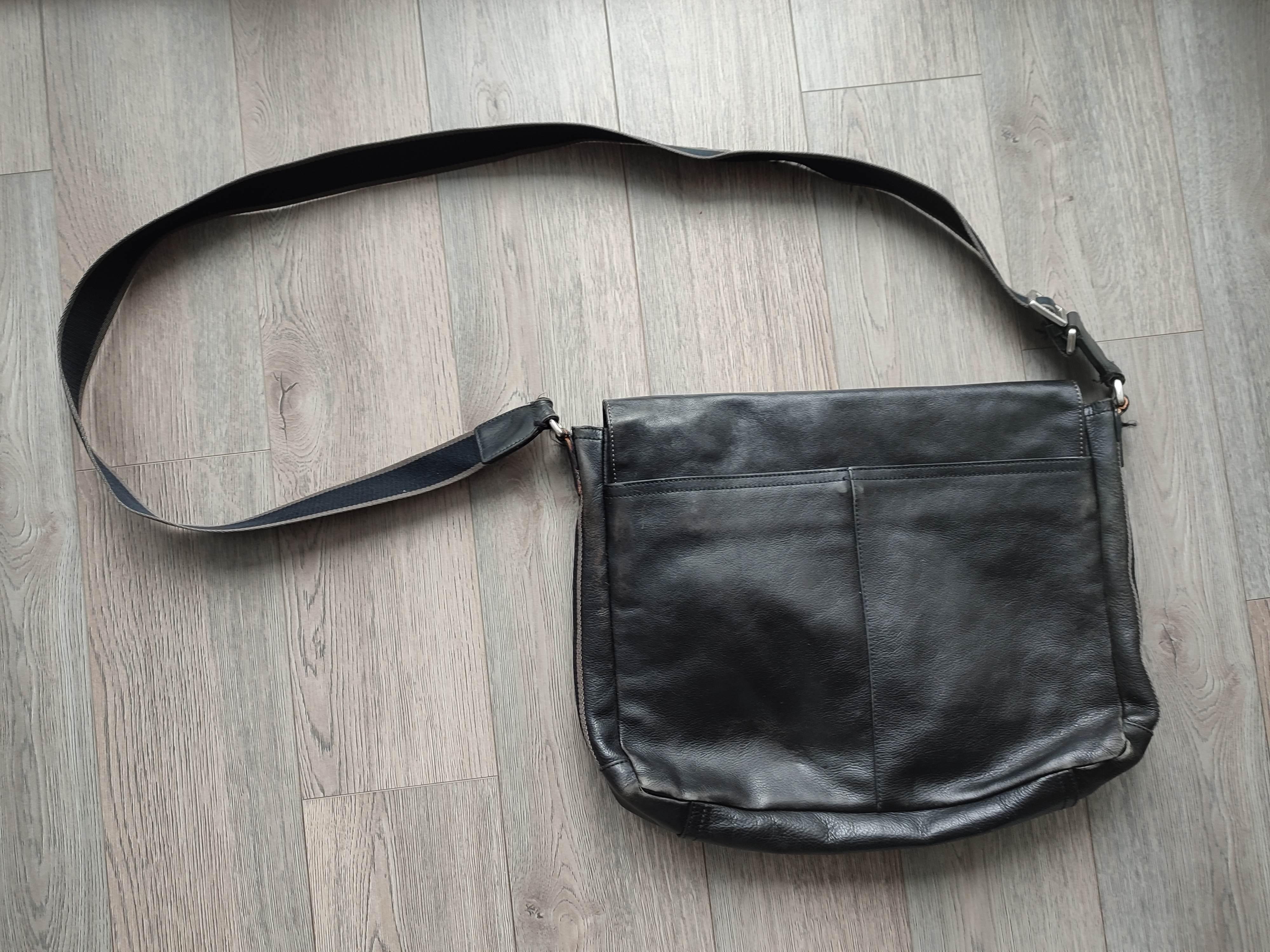 Vintage Coach Leather Bag (Black) - photo 2
