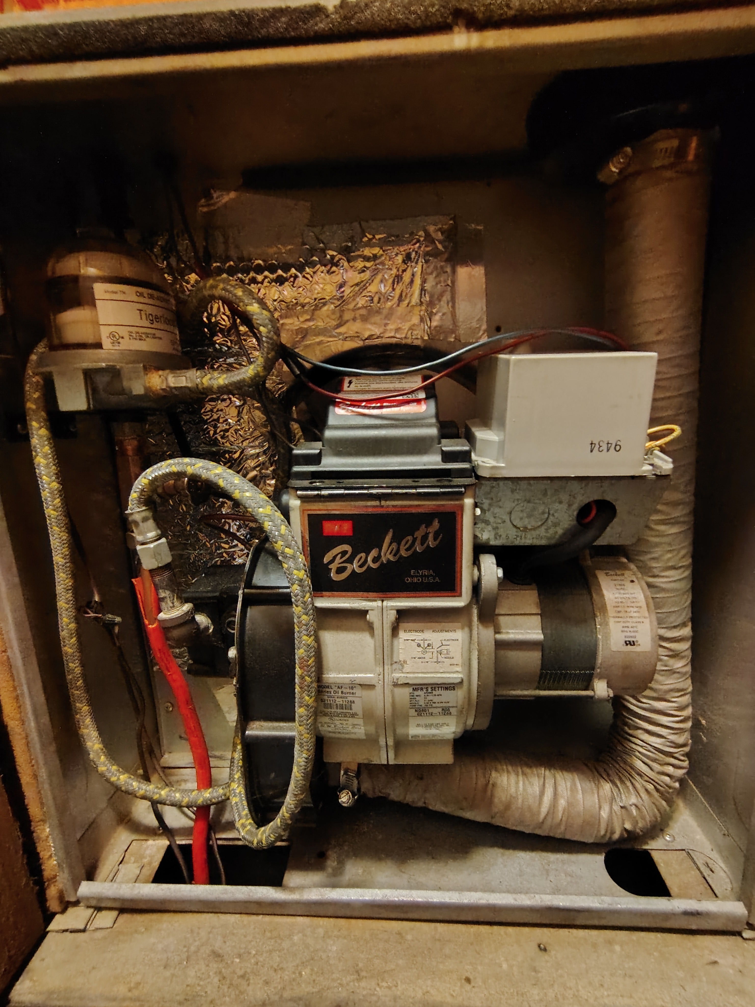 NORDYNE Intertherm M1SA066AAW Oil Furnace with A/C - photo 4