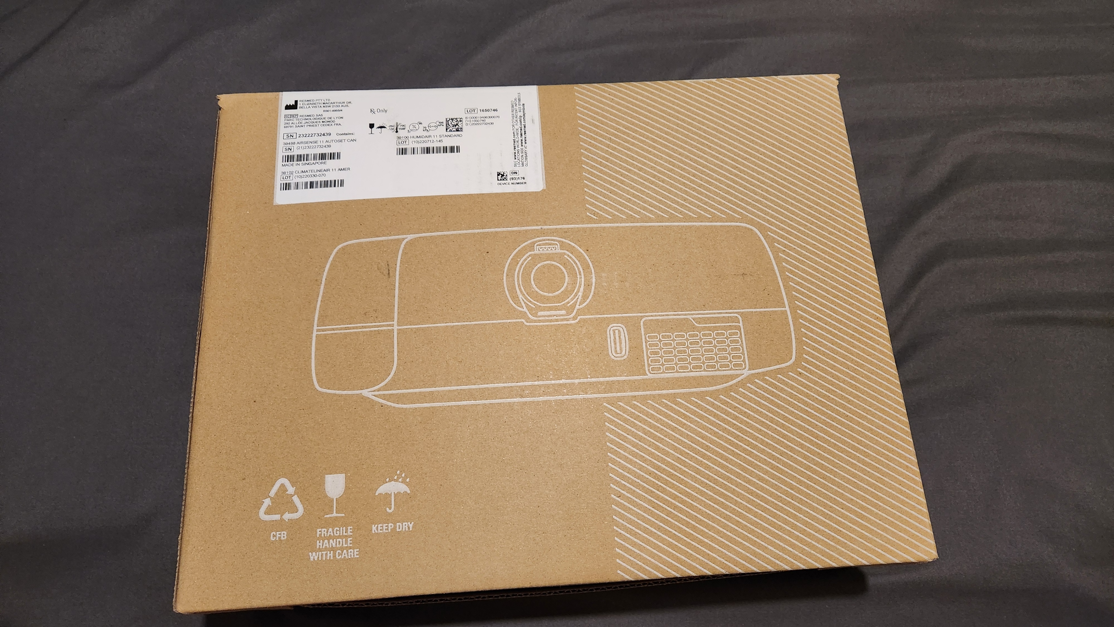 Resmed AirSense 11 CPAP machine