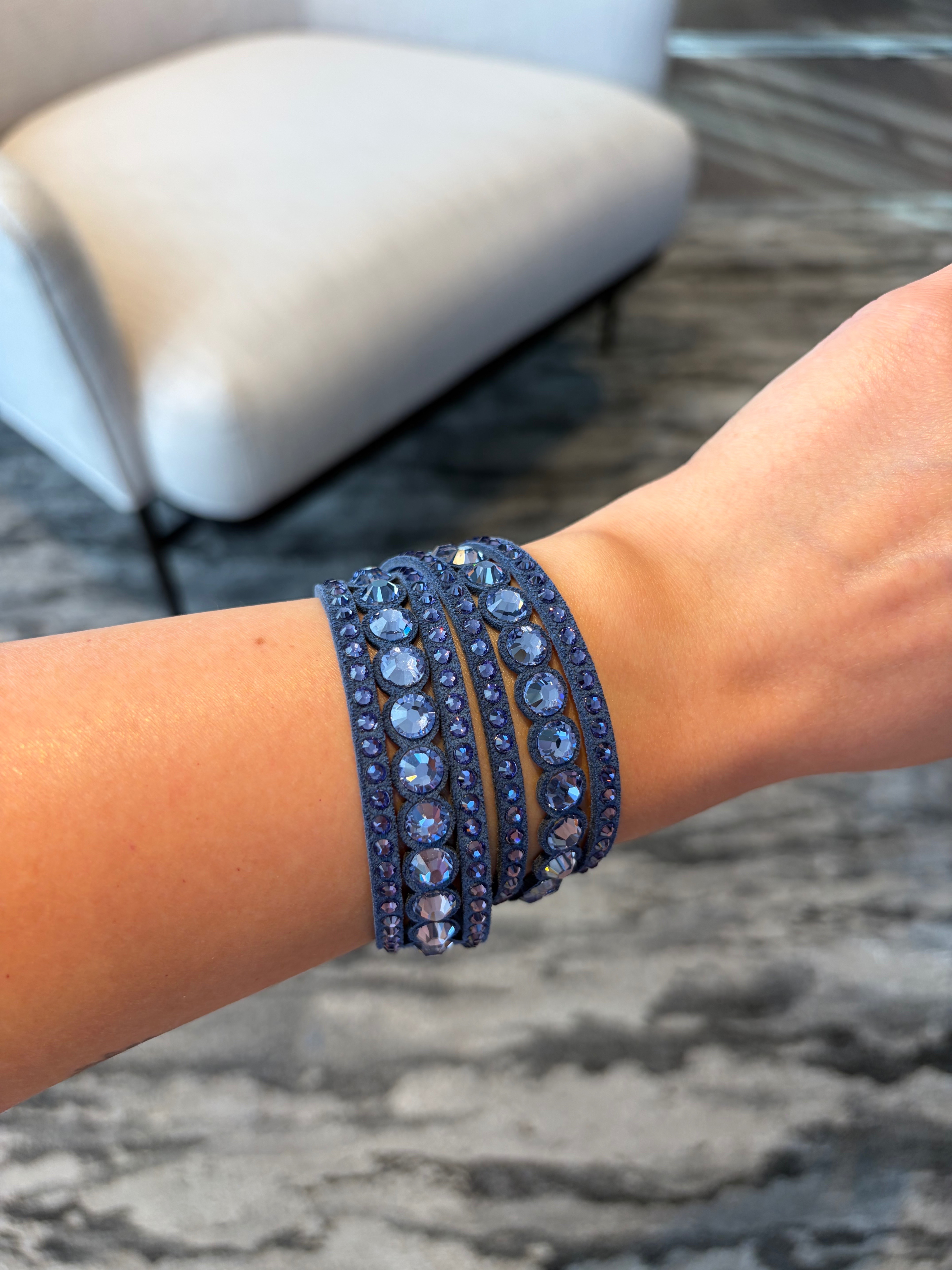 Swarovski Slake Double Wrap Bracelet