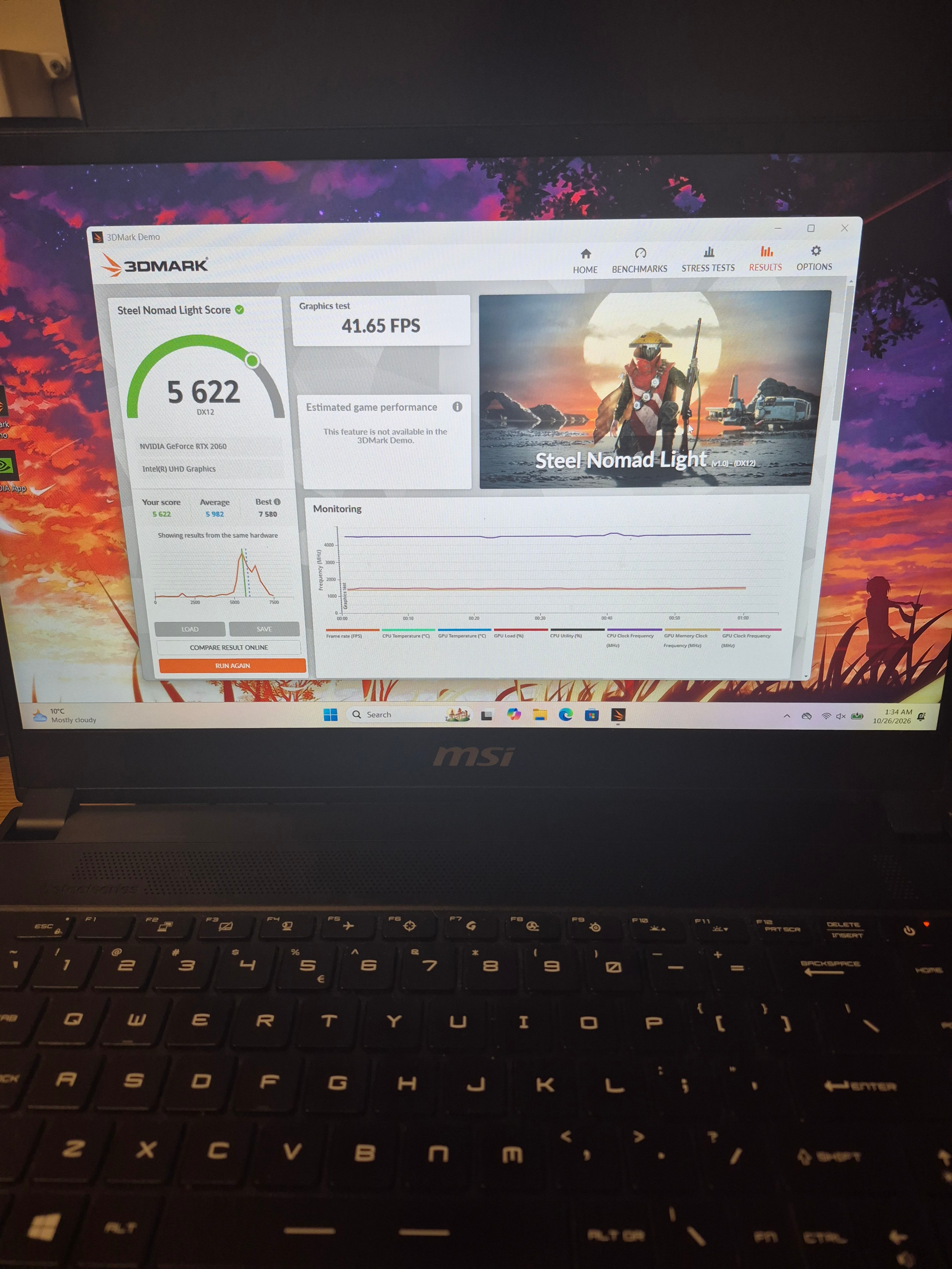 MSI GS66 Stealth Gaming Laptop | i7-10th | 16Gb DDR4 | RTX 2060 - photo 2