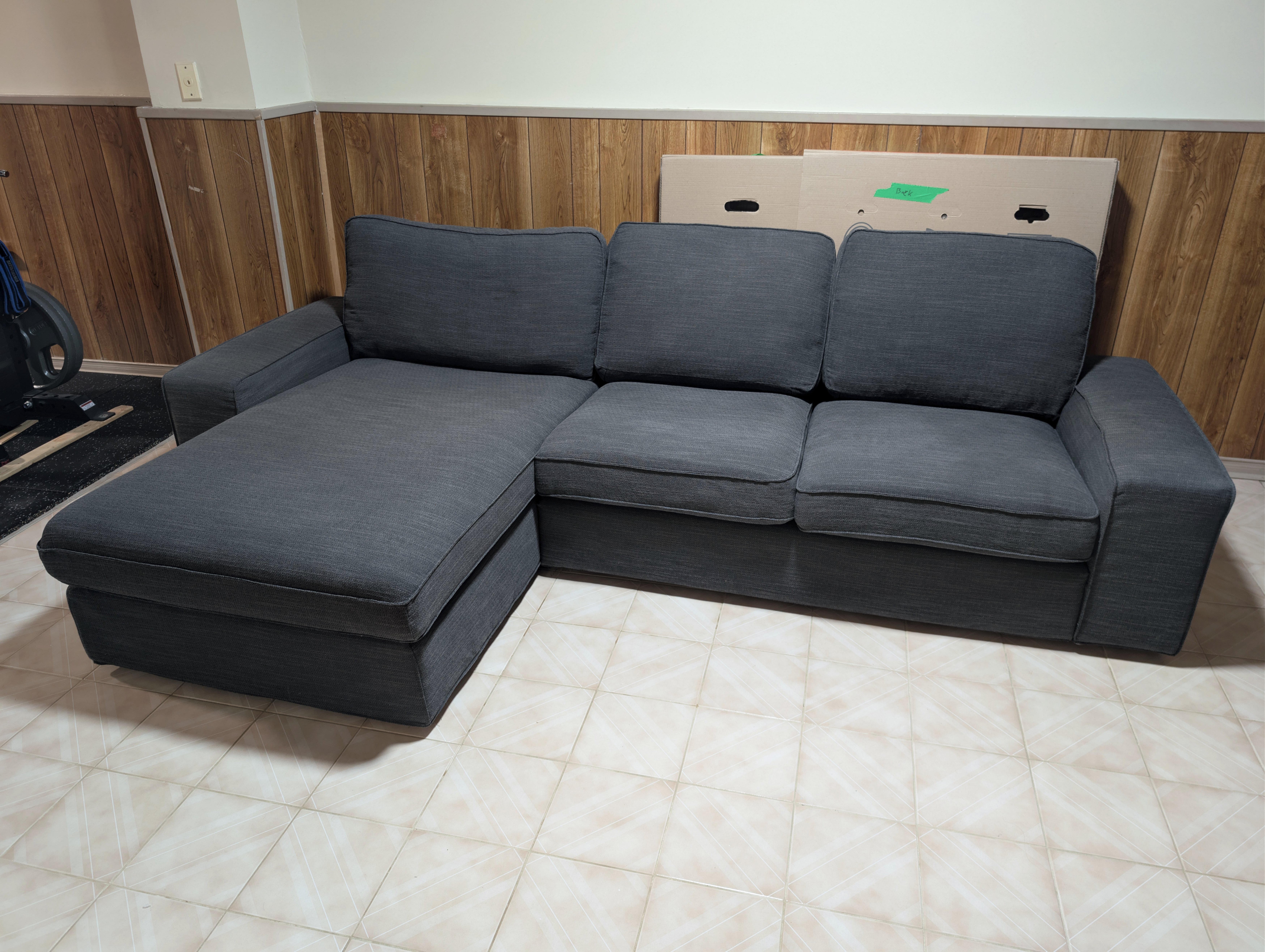 Couch with Chaise