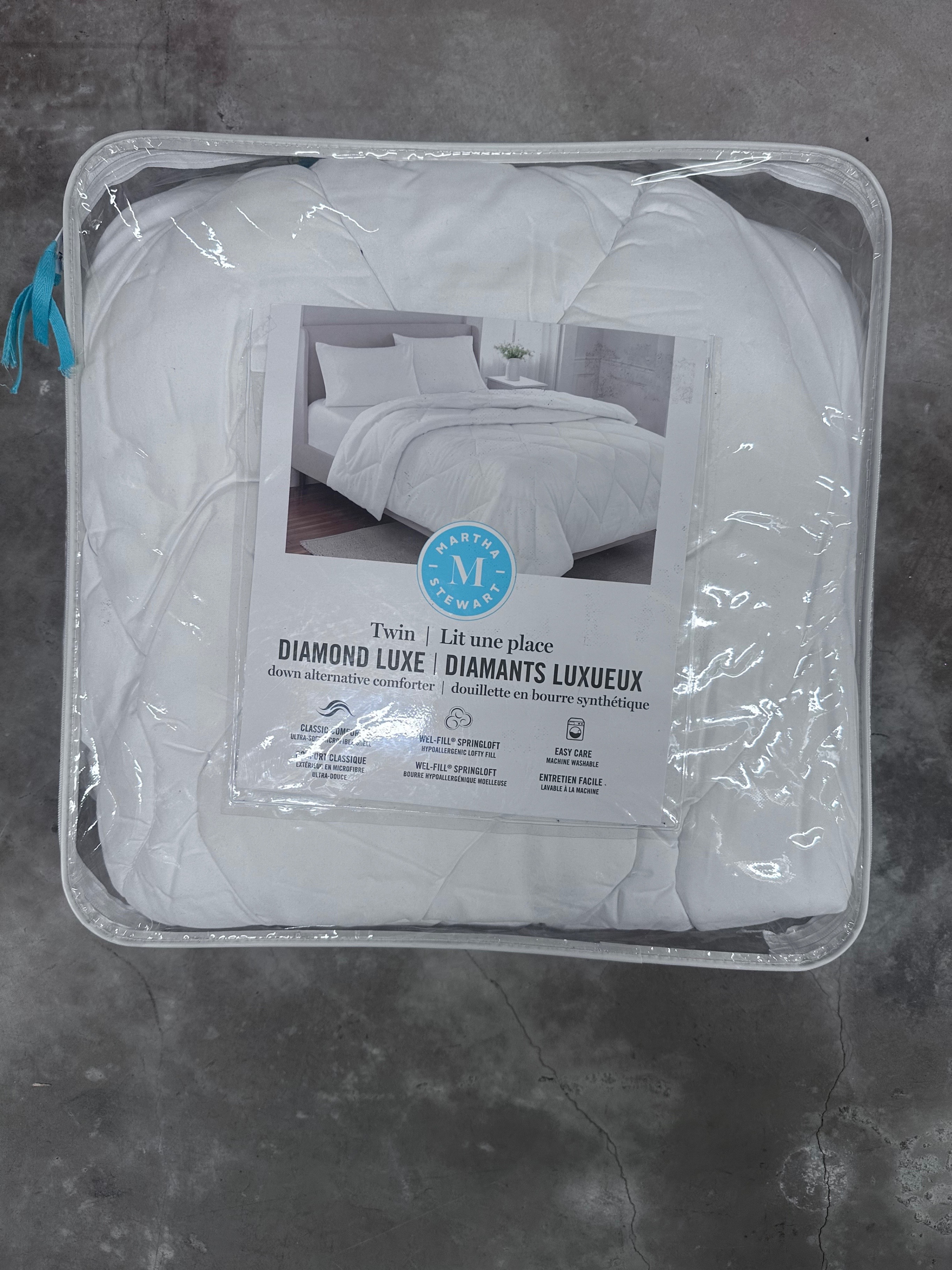 Martha Stewart Diamond Luxe Twin Comforter