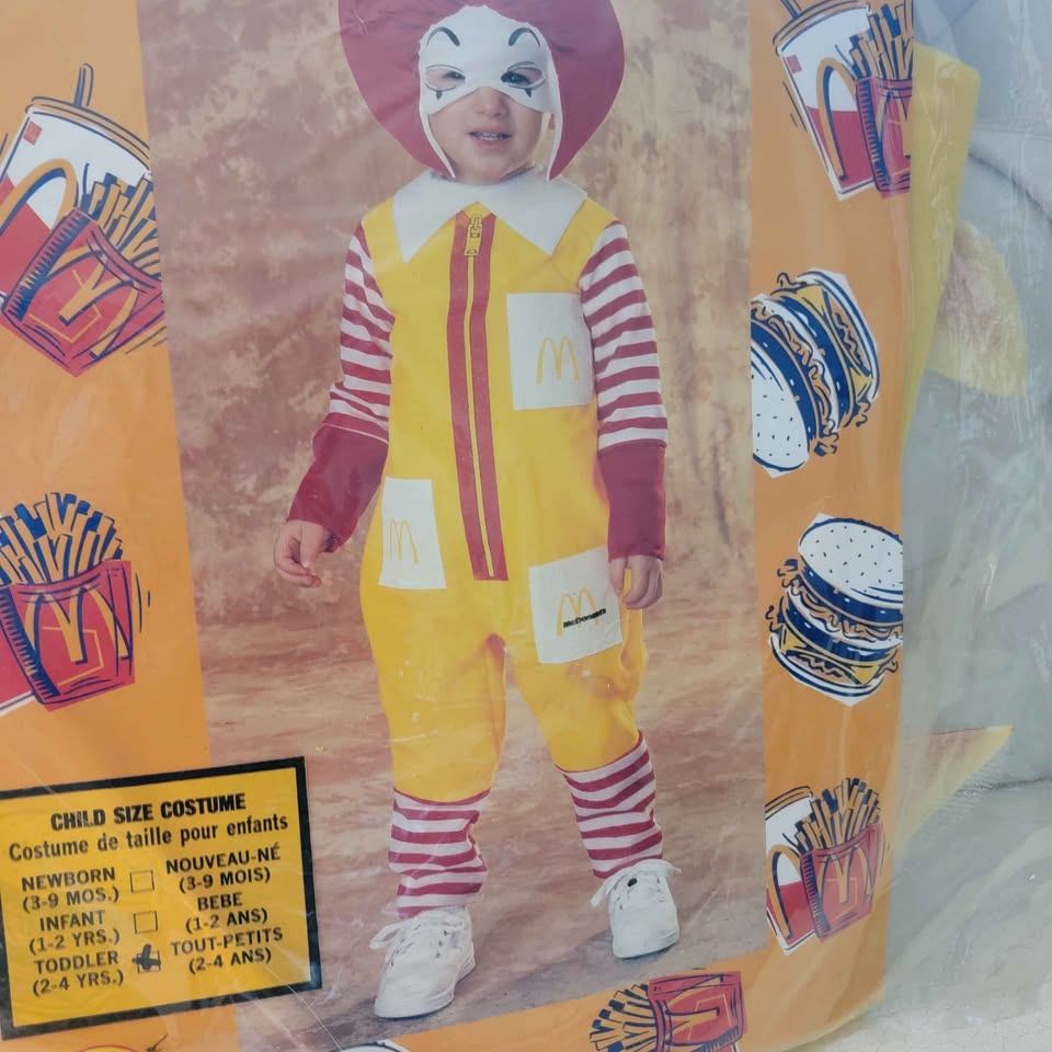 vintage 1998 M Collection Ronald McDonald child-size costume - photo 3
