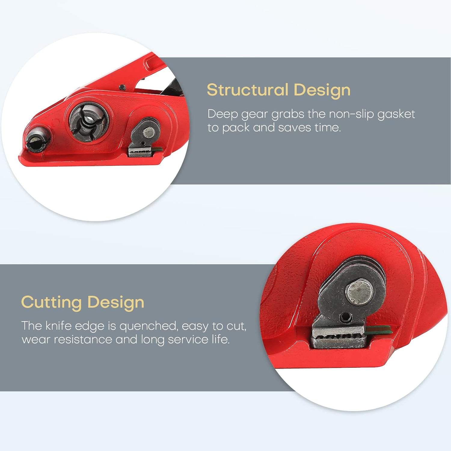 Weyleity Manual Strapping Tensioner & Cutter – Red - photo 4