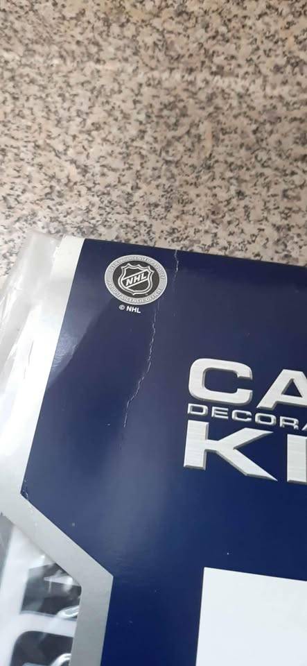 NHL Edmonton Oilers car decorating kit collectable hockey fan - photo 5