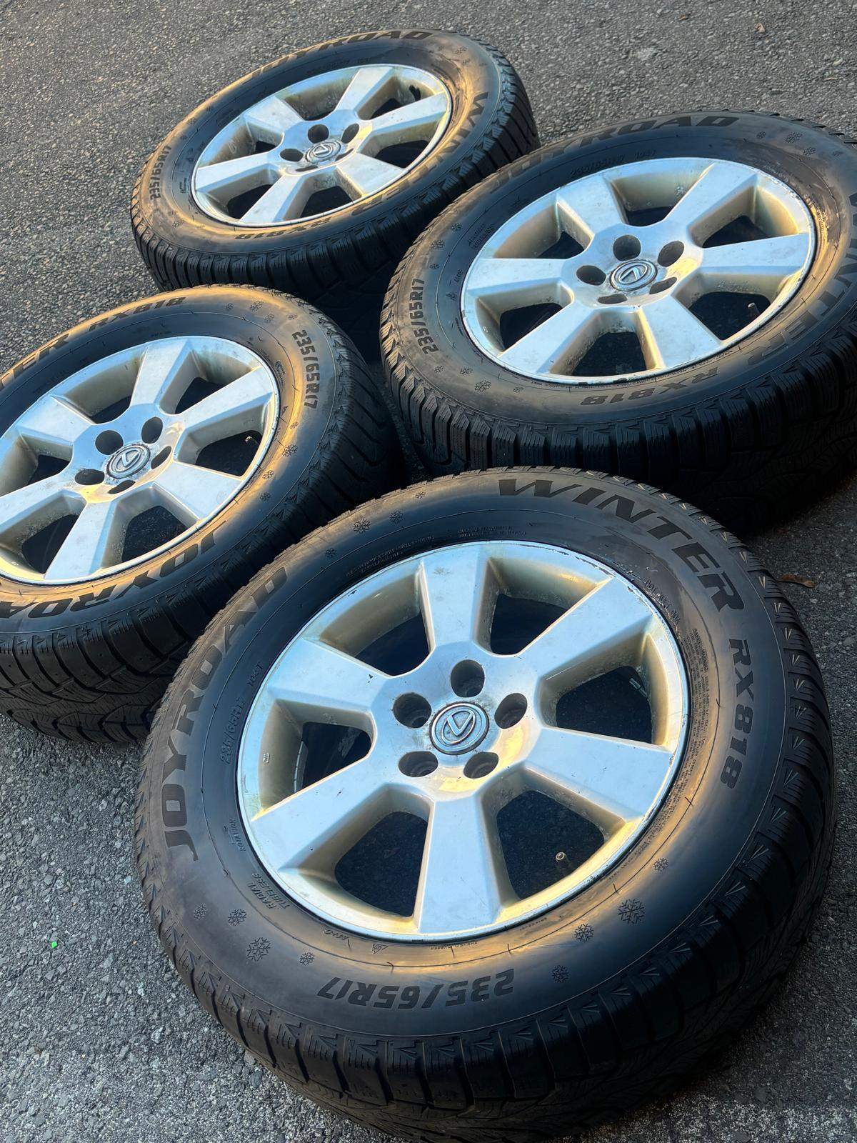 OEM 17"Lexus RX/NX/RAV4/Sienna(5x114)+235/65/R17 Snows - photo 3