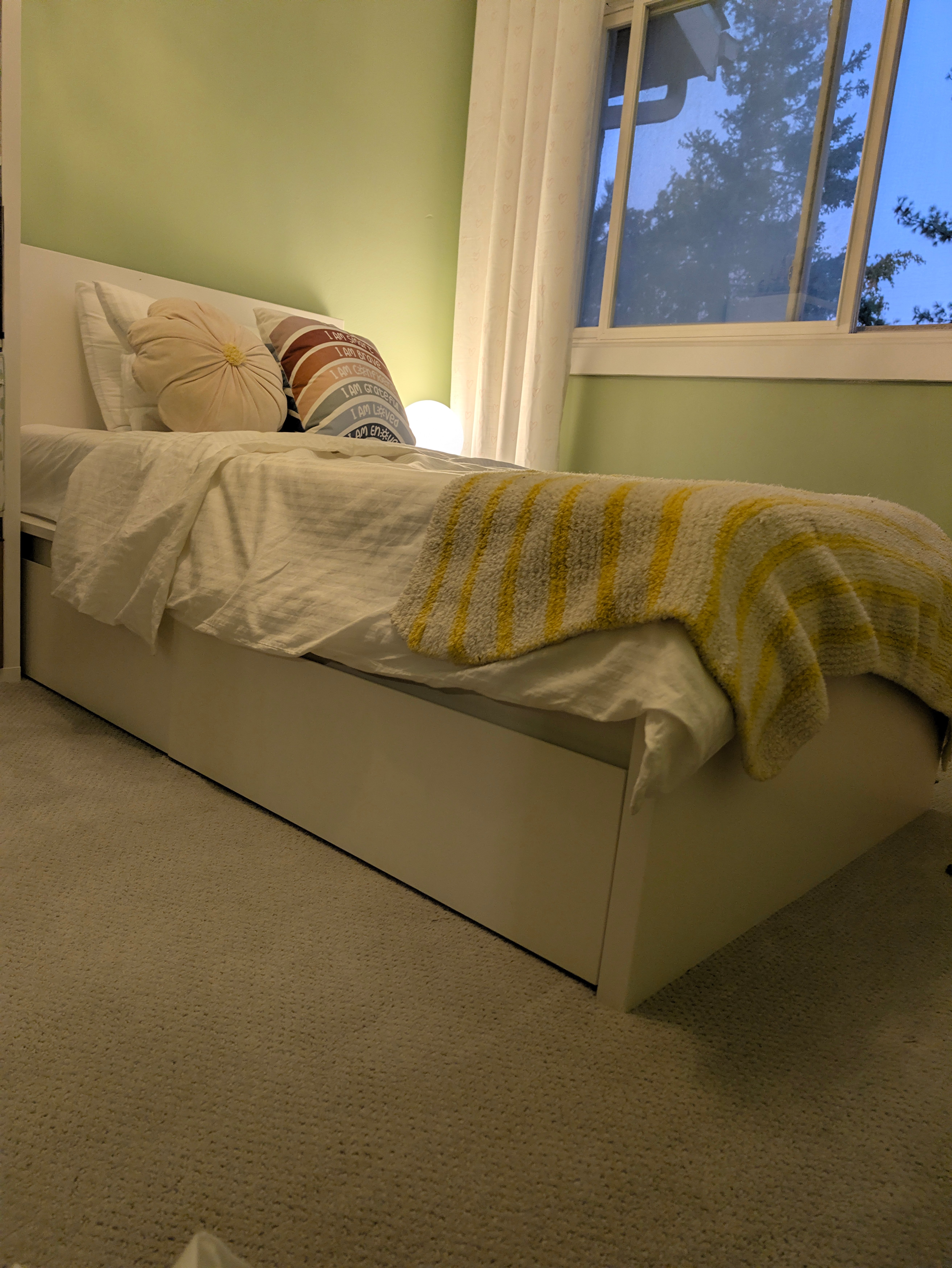 IKEA Brimnes Twin Bed Frame with Storage