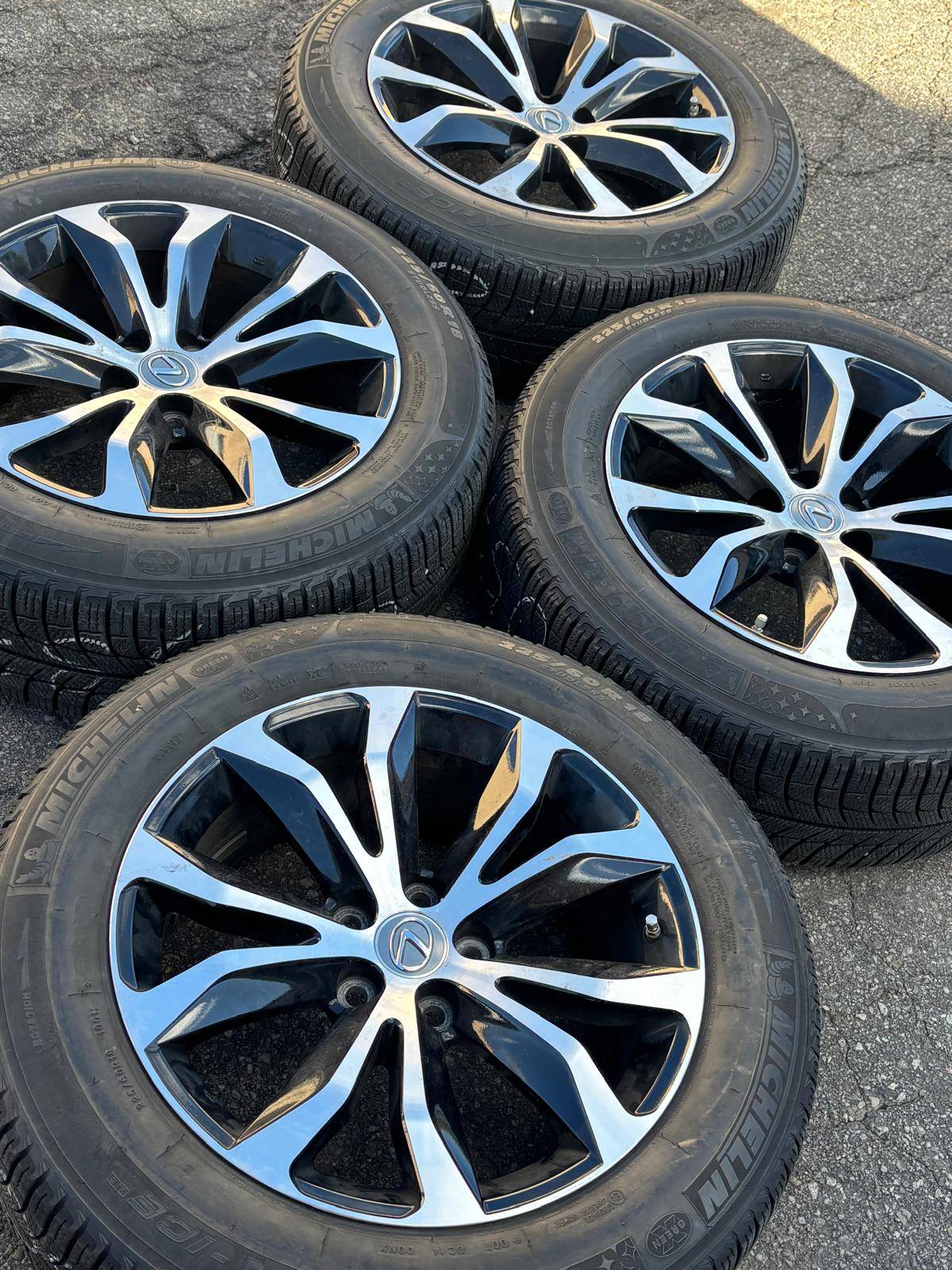 OEM 18"Lexus NX/RAV4/Sienna(5x114)+225/60/R18 Michelin Snows - photo 3