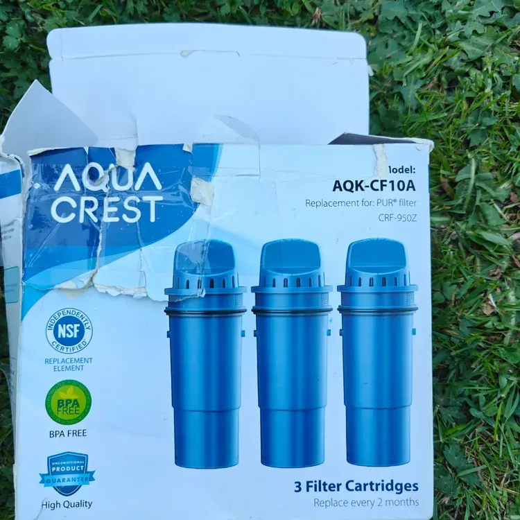 2 AQUA CREST Pitcher Water Filter