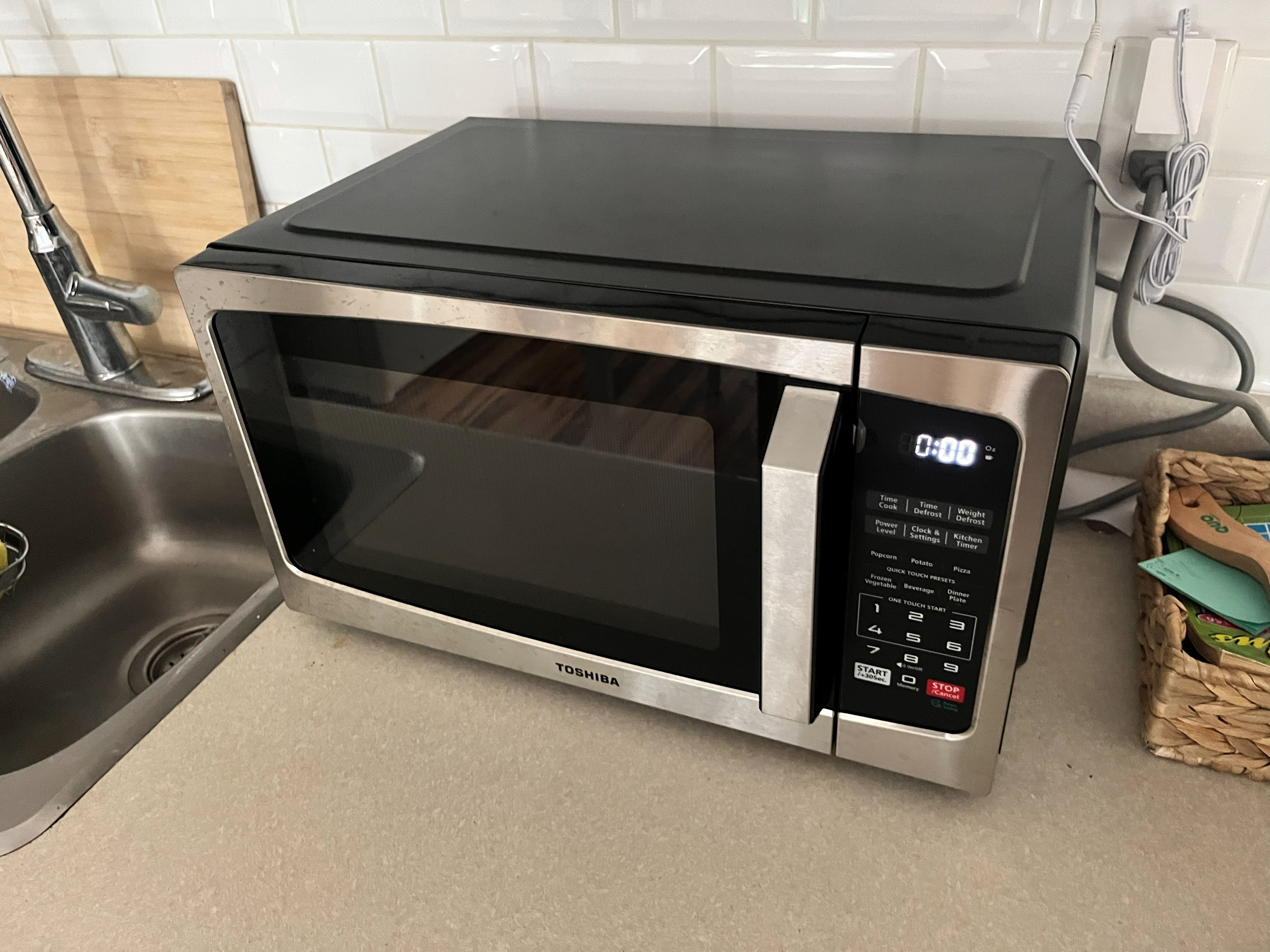 Toshiba Stainless Steel Microwave