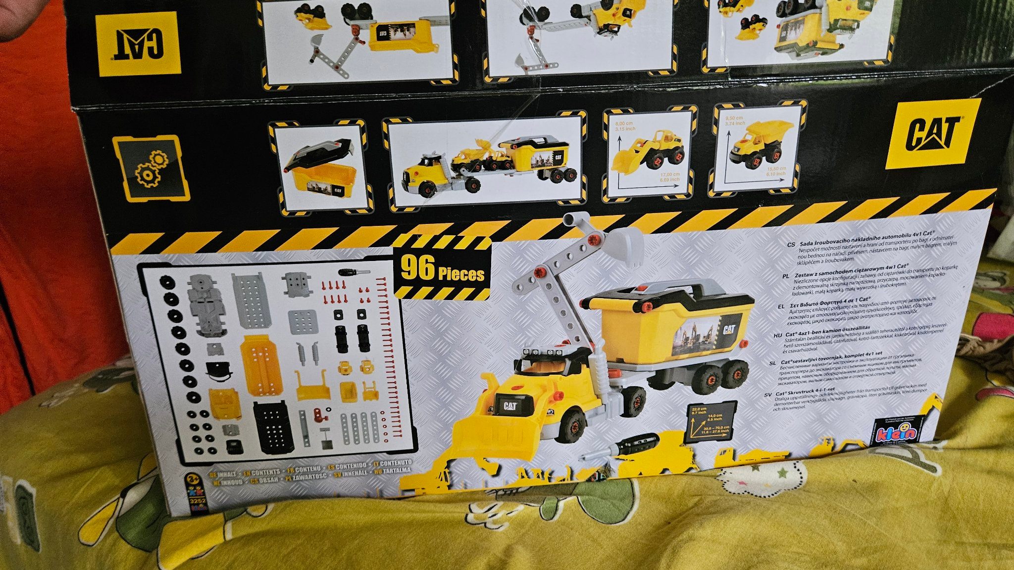 CAT Excavator Tool Truck 4in1 Set (96 Pieces) - photo 2