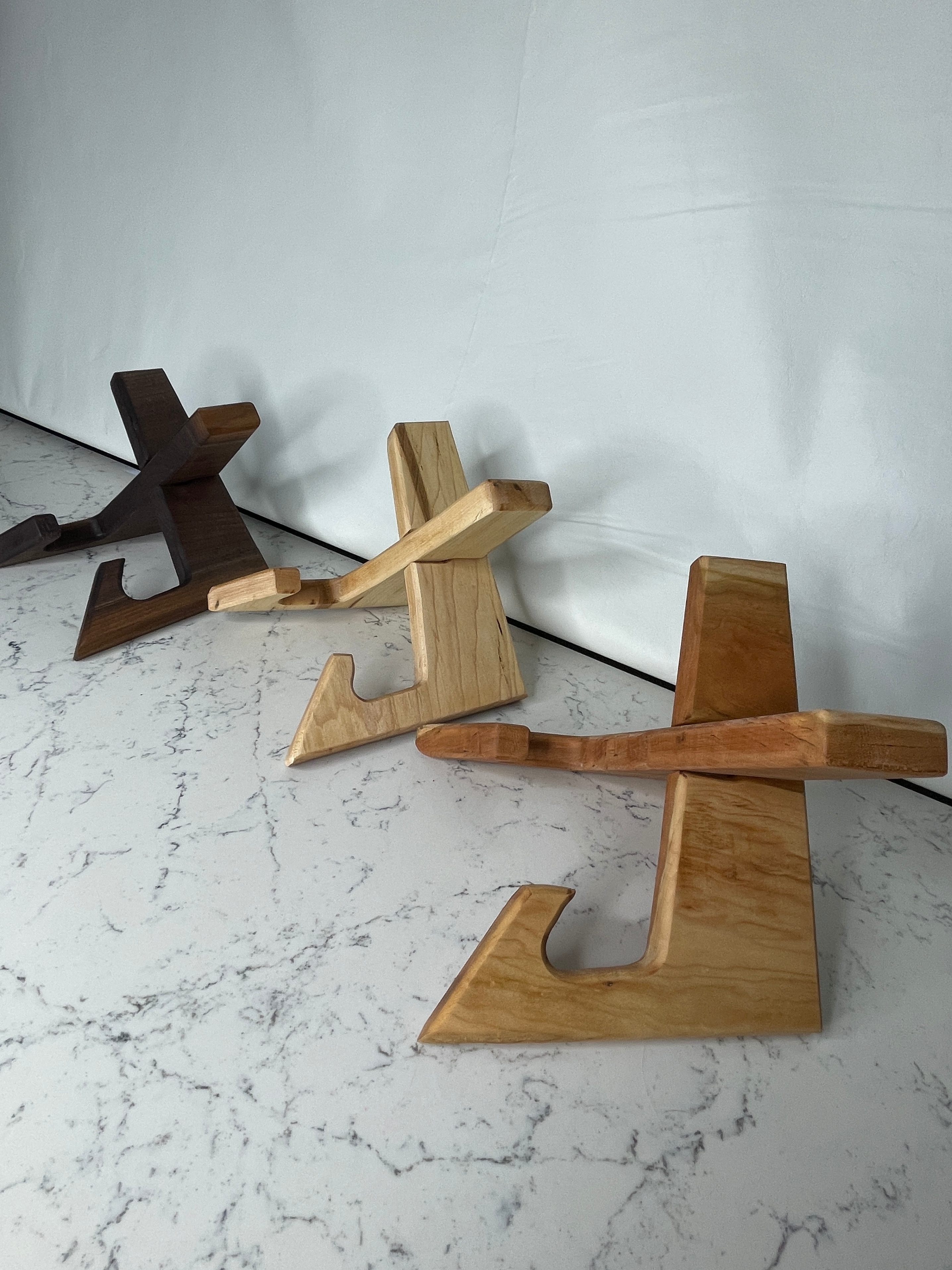Wooden Kitchen Cookbook Stands - photo 3