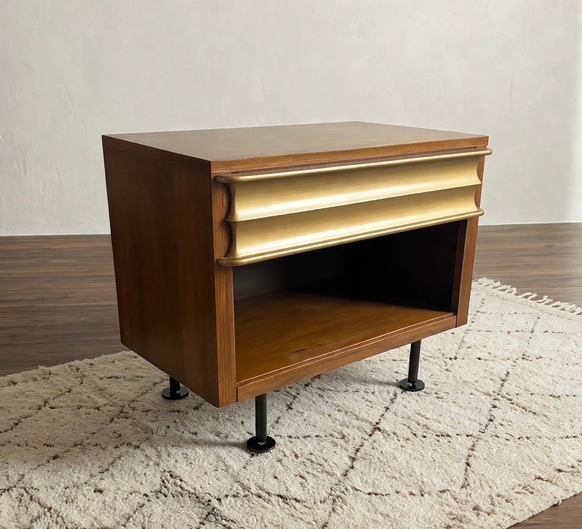 Mid Century Modern Walnut Night stand