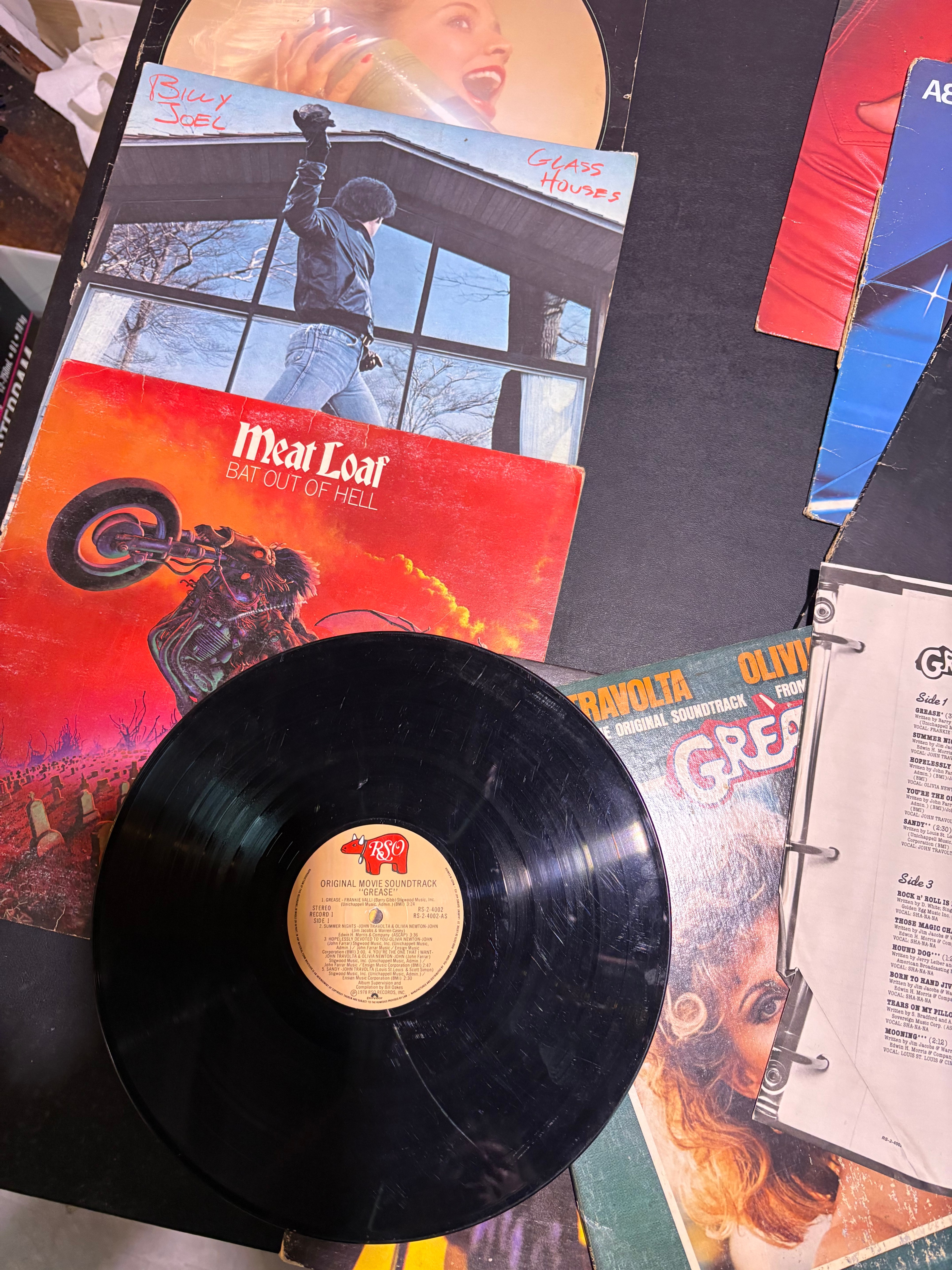 Collection of Classic Rock and Pop Vinyl Records - photo 2