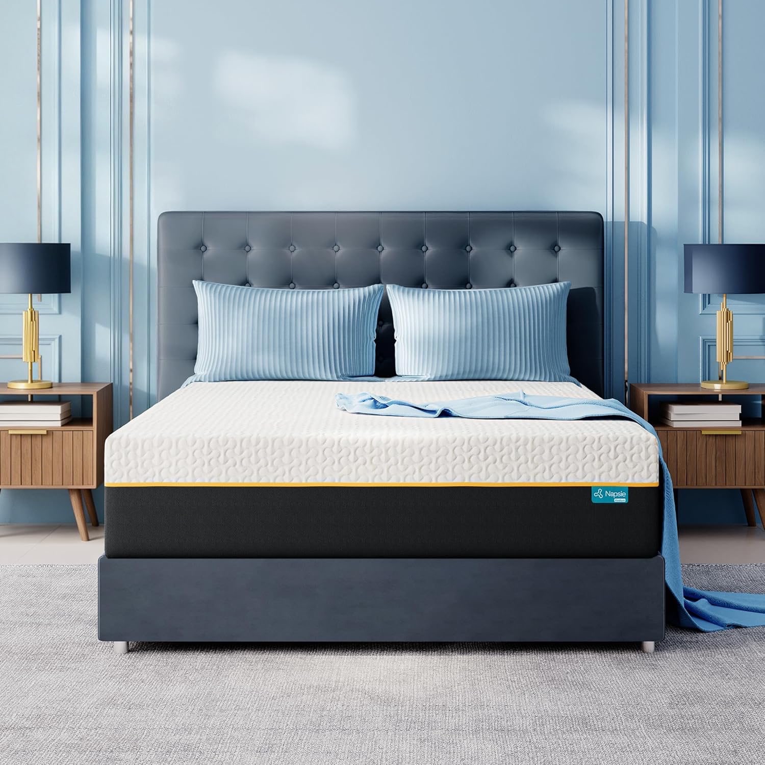 14 Inch Full Mattress Firm, Memory Foam, Breathable, CertiPUR