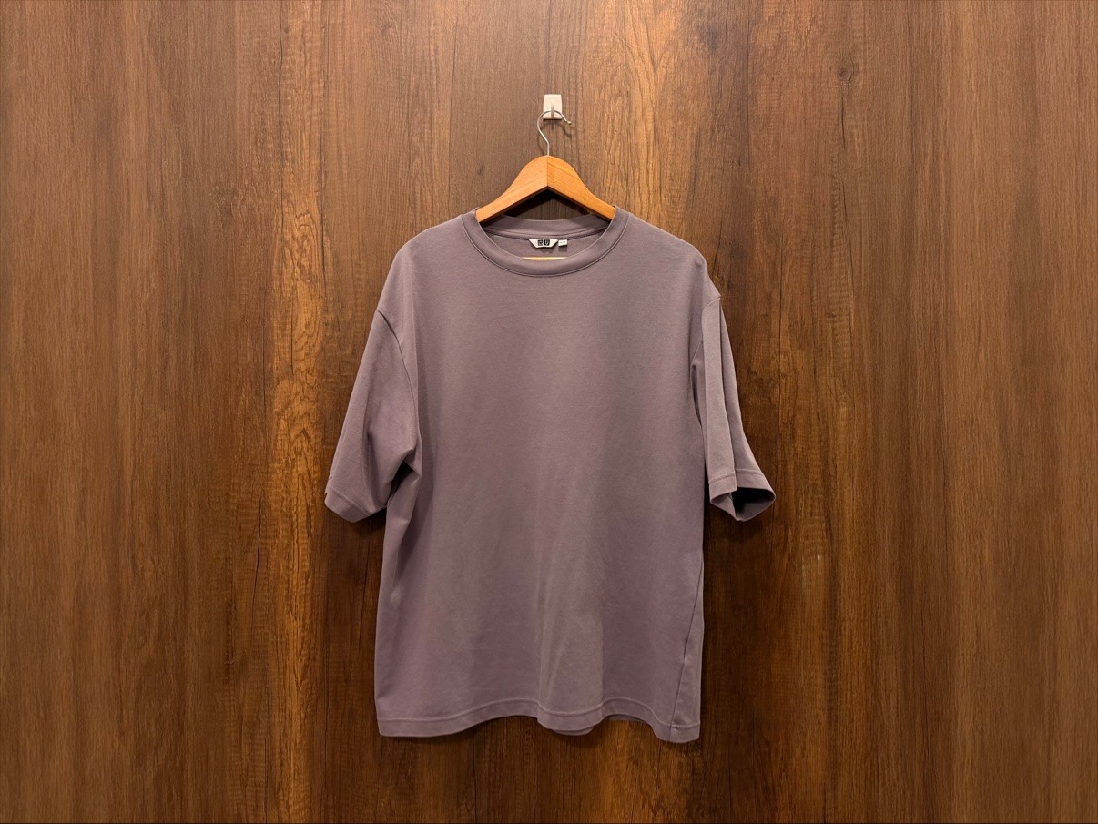 Uniqlo U Grey Oversized T-Shirt, Size XL
