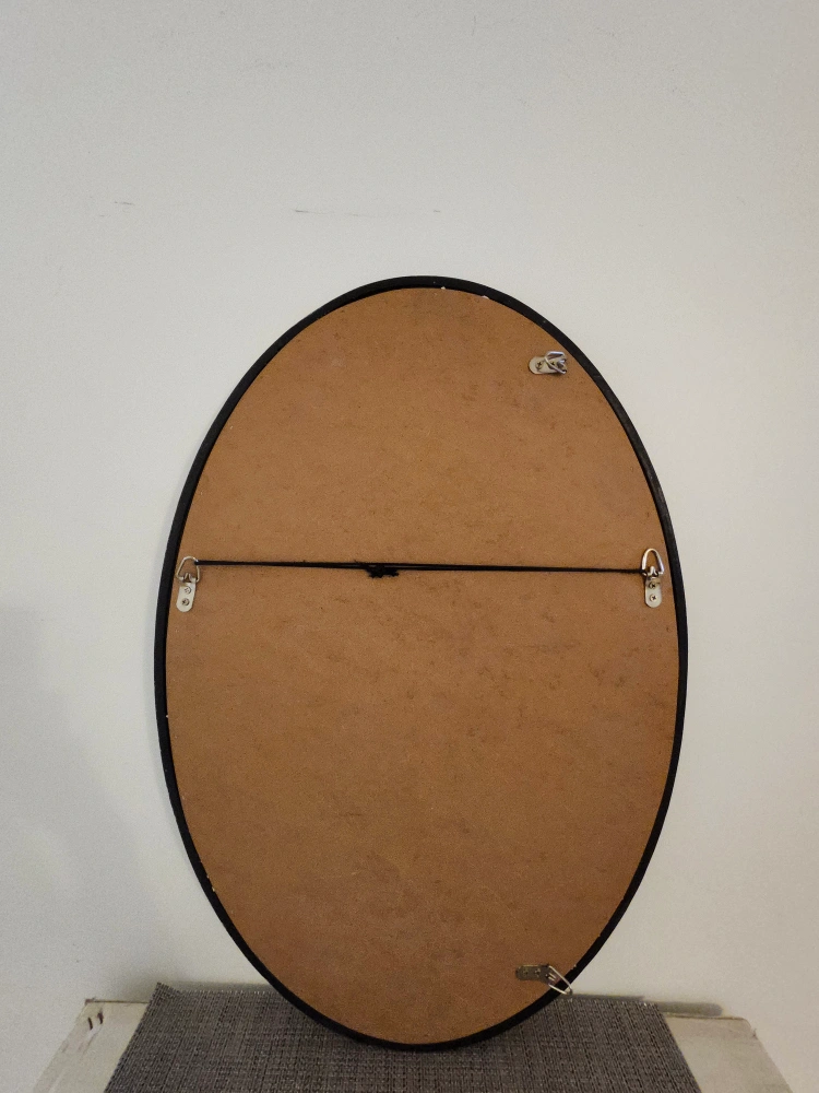 Oval Framed Mirror - photo 5