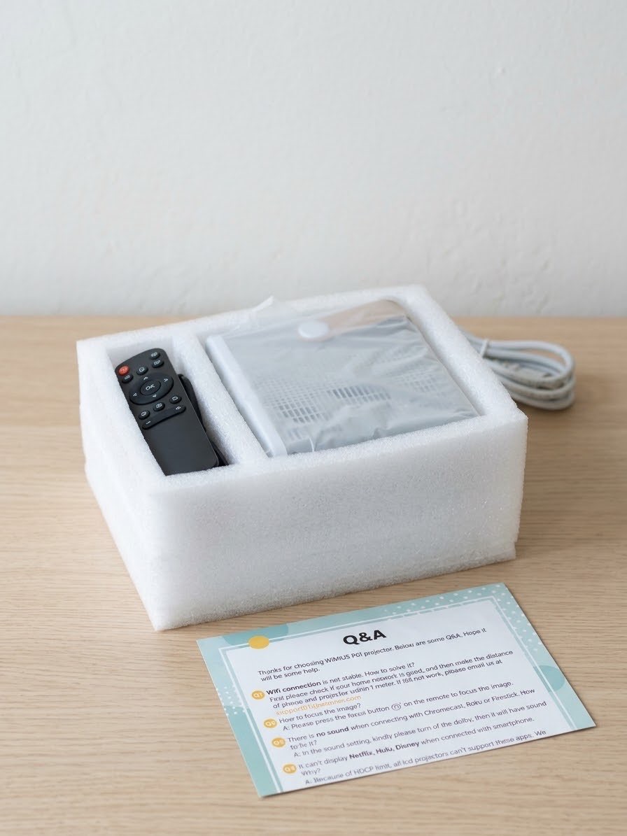 Mini Projector – WiFi + Bluetooth - photo 2