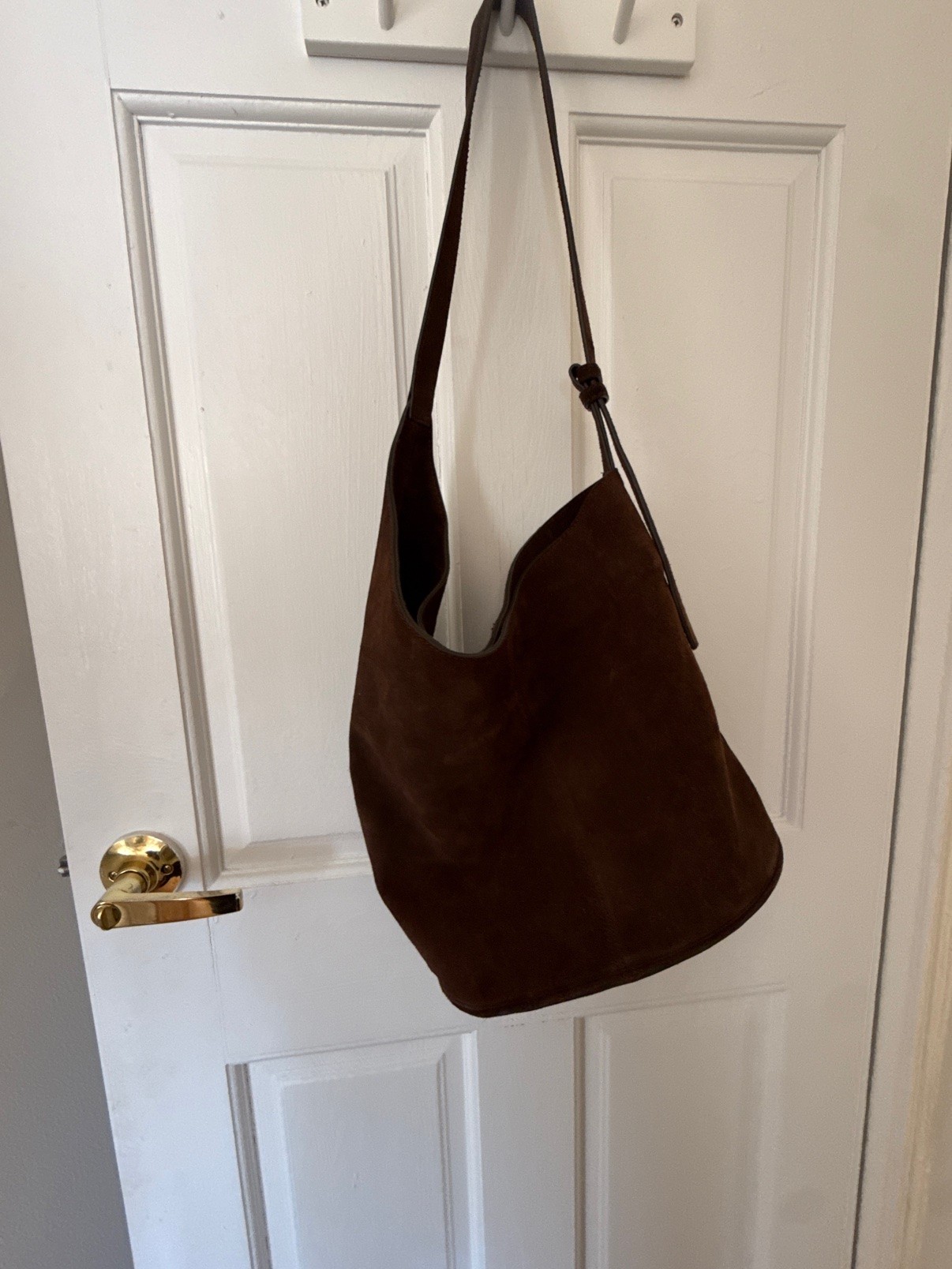 Zara Brown Faux Leather Shoulder Bag - photo 2