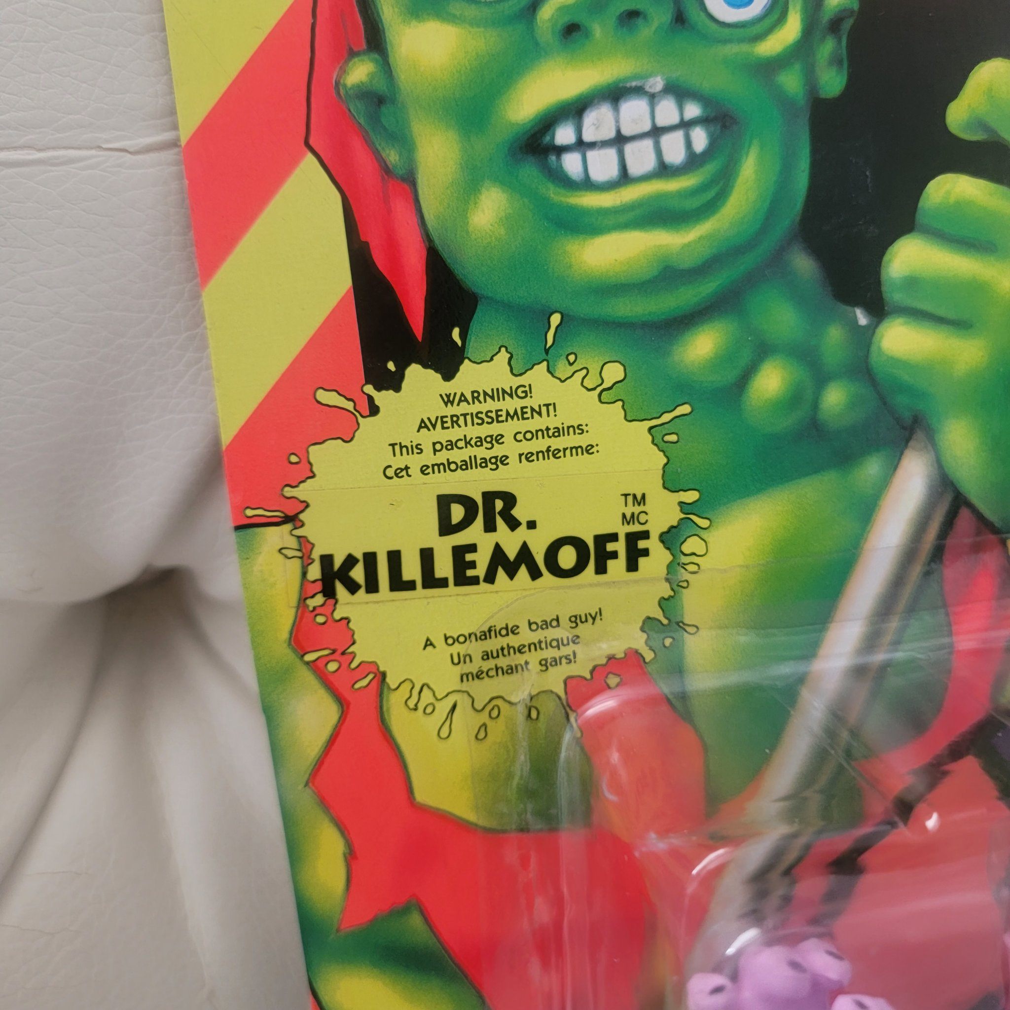 Toxic Crusaders Dr Killemoff sealed Playmates 1991 MOC - photo 3