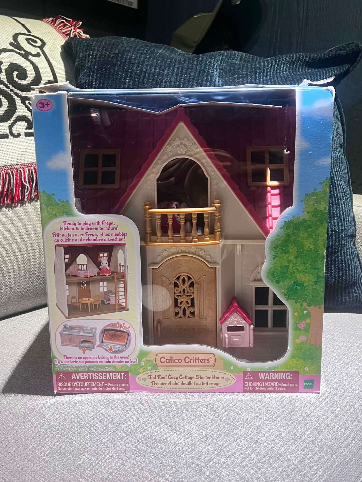 Calico Critters Red Roof Cozy Cottage Starter Home