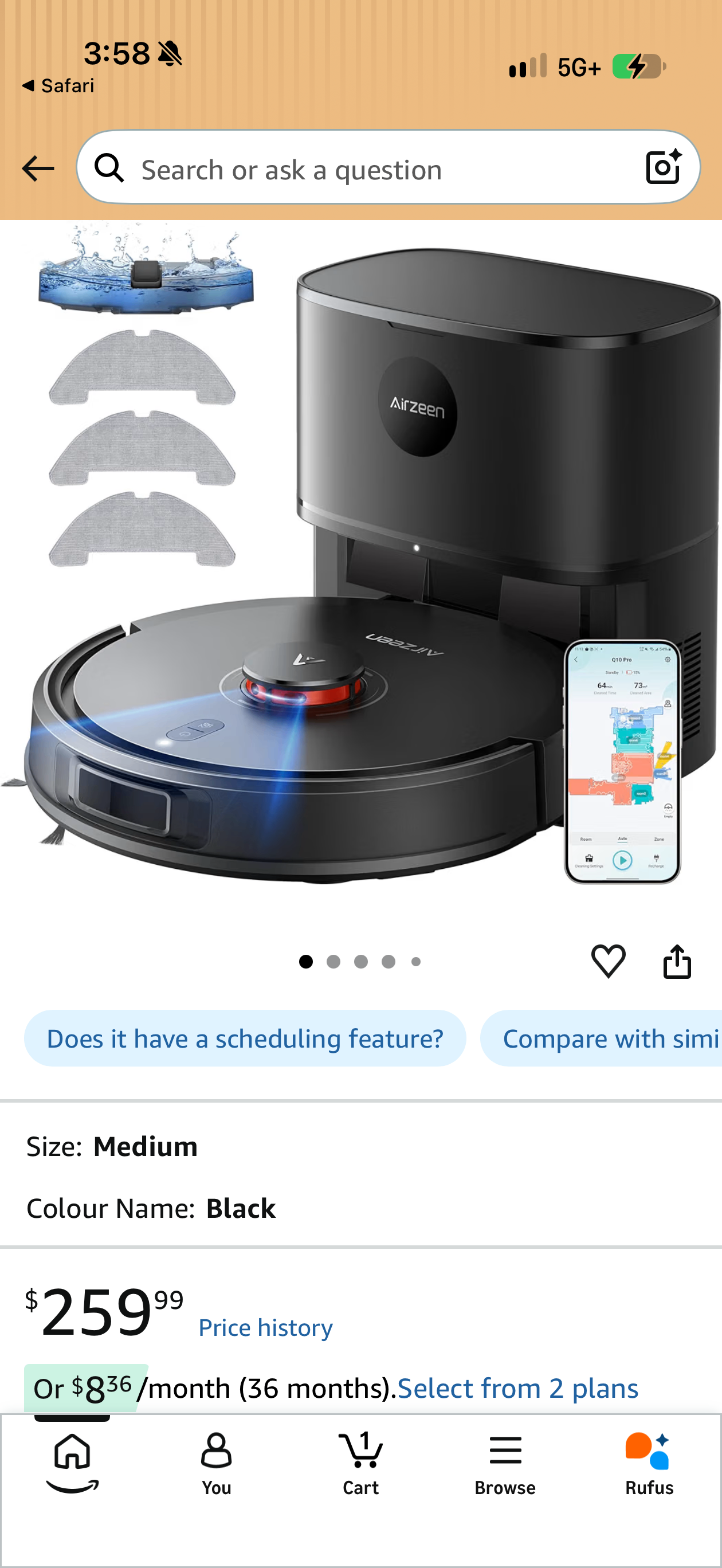 Robot Vacuum & Mop - BNIB - photo 3