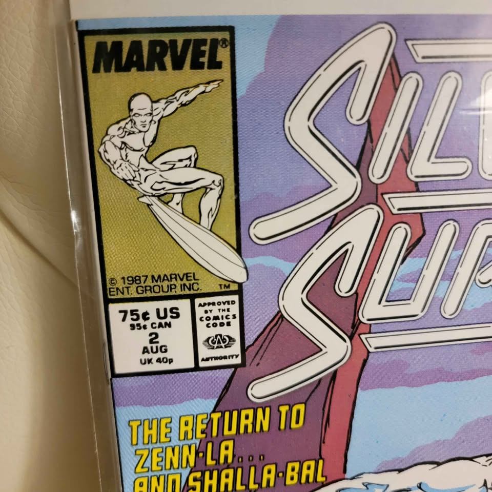 Silver Surfer #2 - Marvel Comics Aug 1987 - The Return to - photo 2