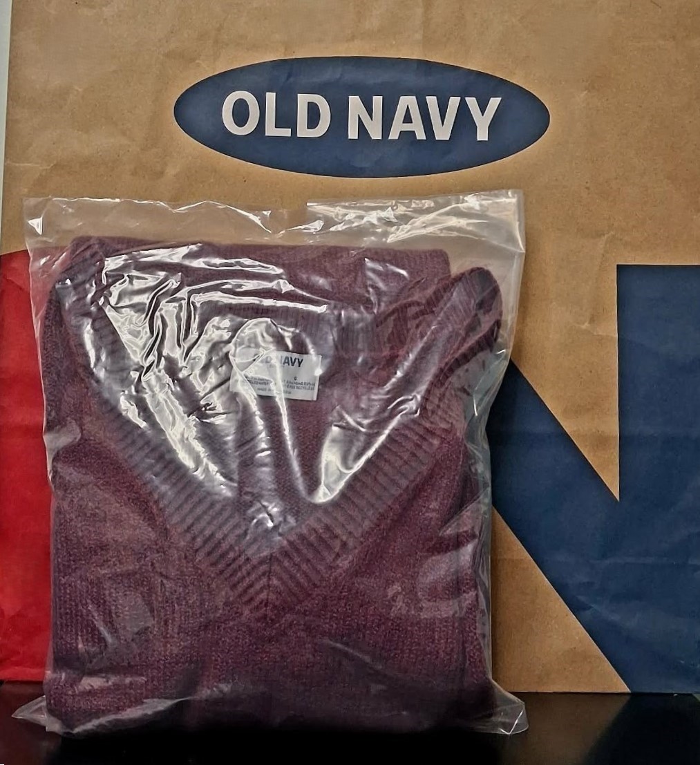 Gift for Her - NWT Old Navy SoSoft V-Neck Knit Sweater Dress - photo 4