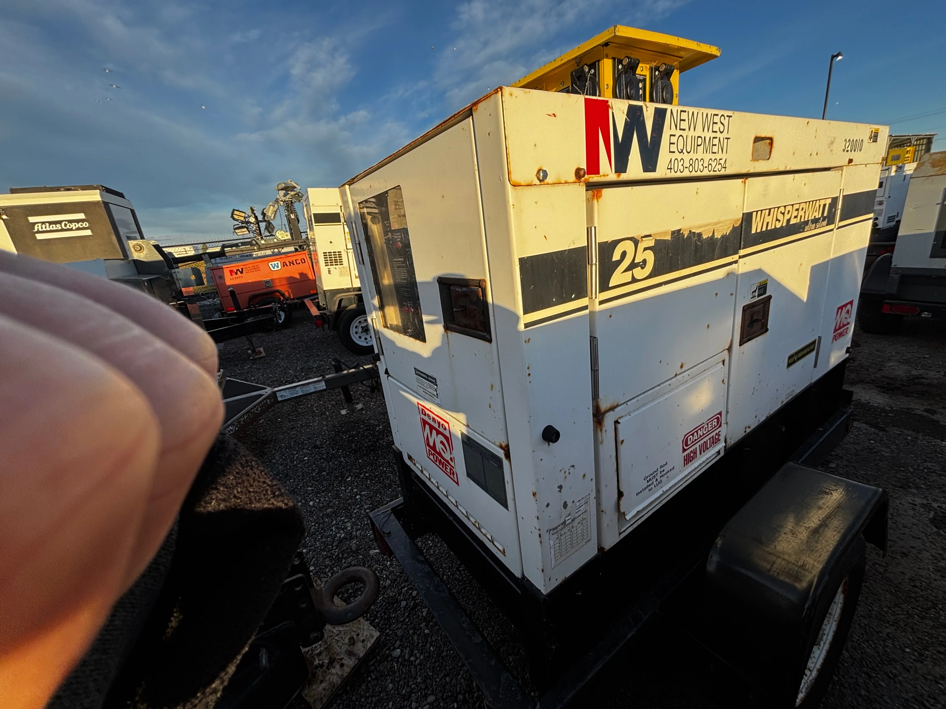 25KVA 20KW Diesel Generator (Towable)