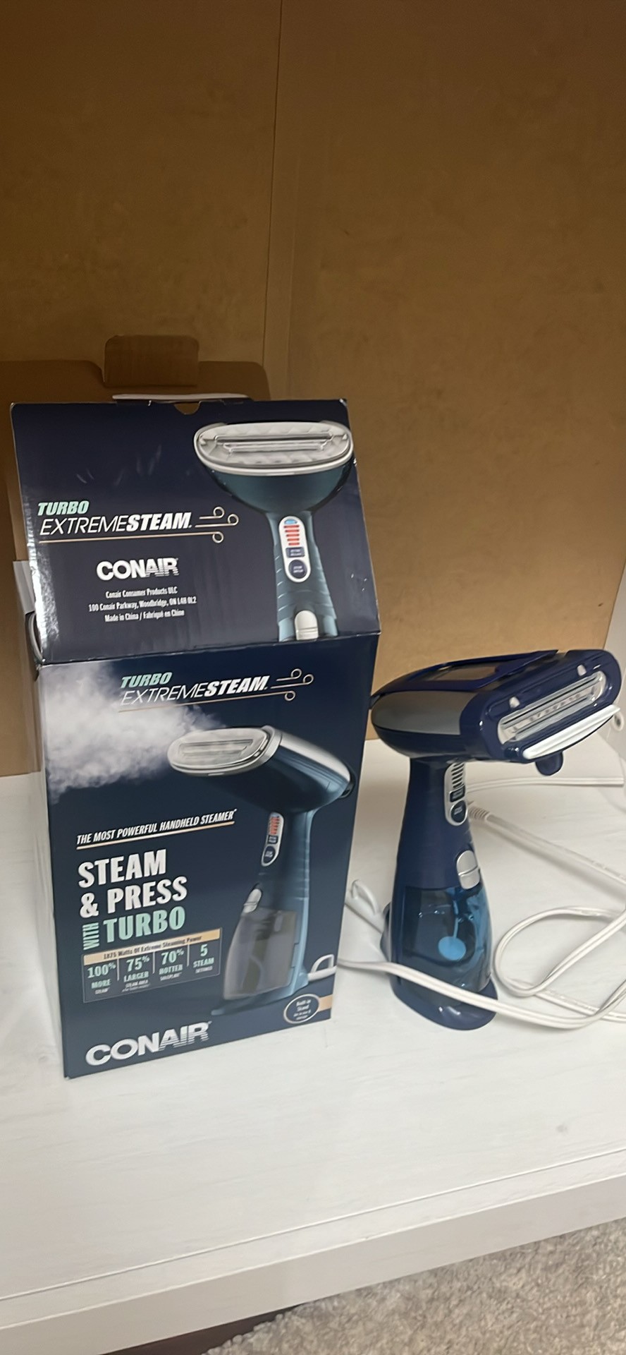 Conair Turbo ExtremeSteam Handheld Steamer - photo 2
