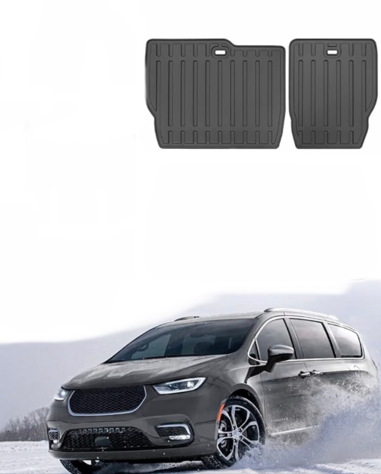 NEW 2017-2025 Chrysler Pacifica/Voyager 3rd Row Backrest Mat - photo 4
