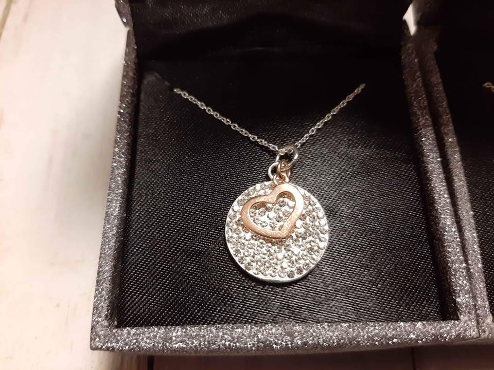 Sterling silver 925 pendant chain set - photo 2