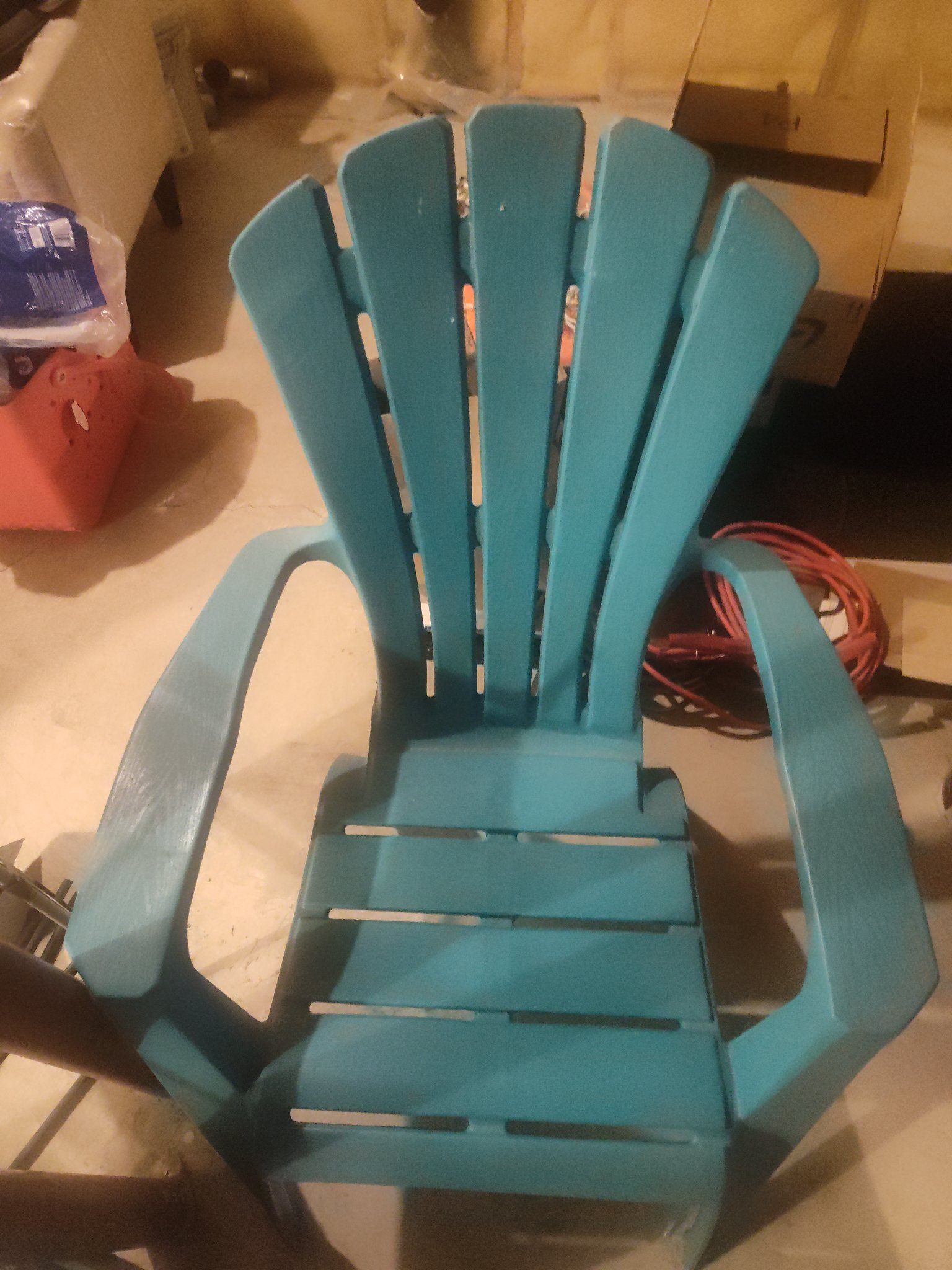 Blue Adirondack Chair — Outdoor Patio Chair - photo 2