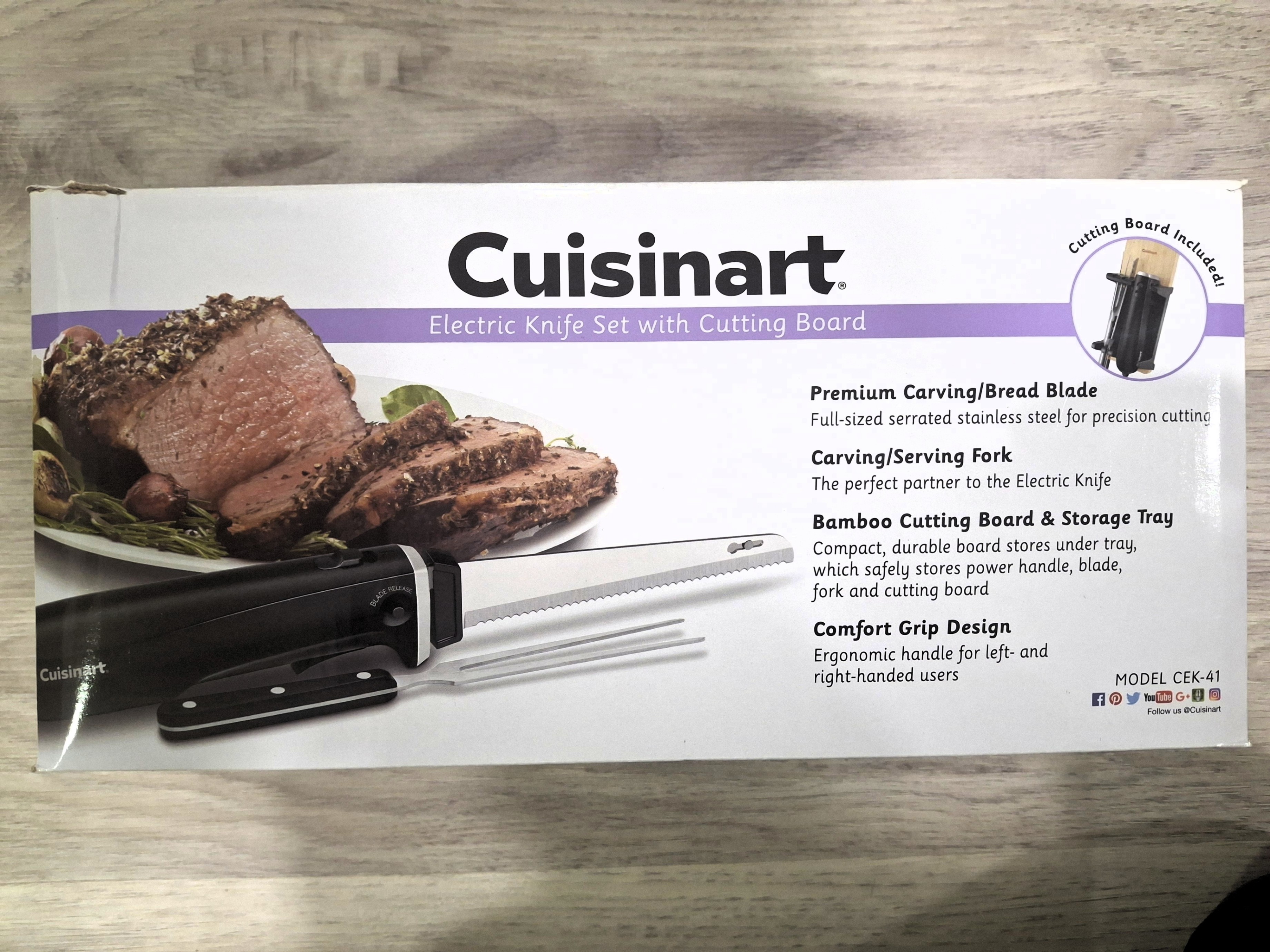 Cuisinart Electric Knife Set – Brand New - photo 3