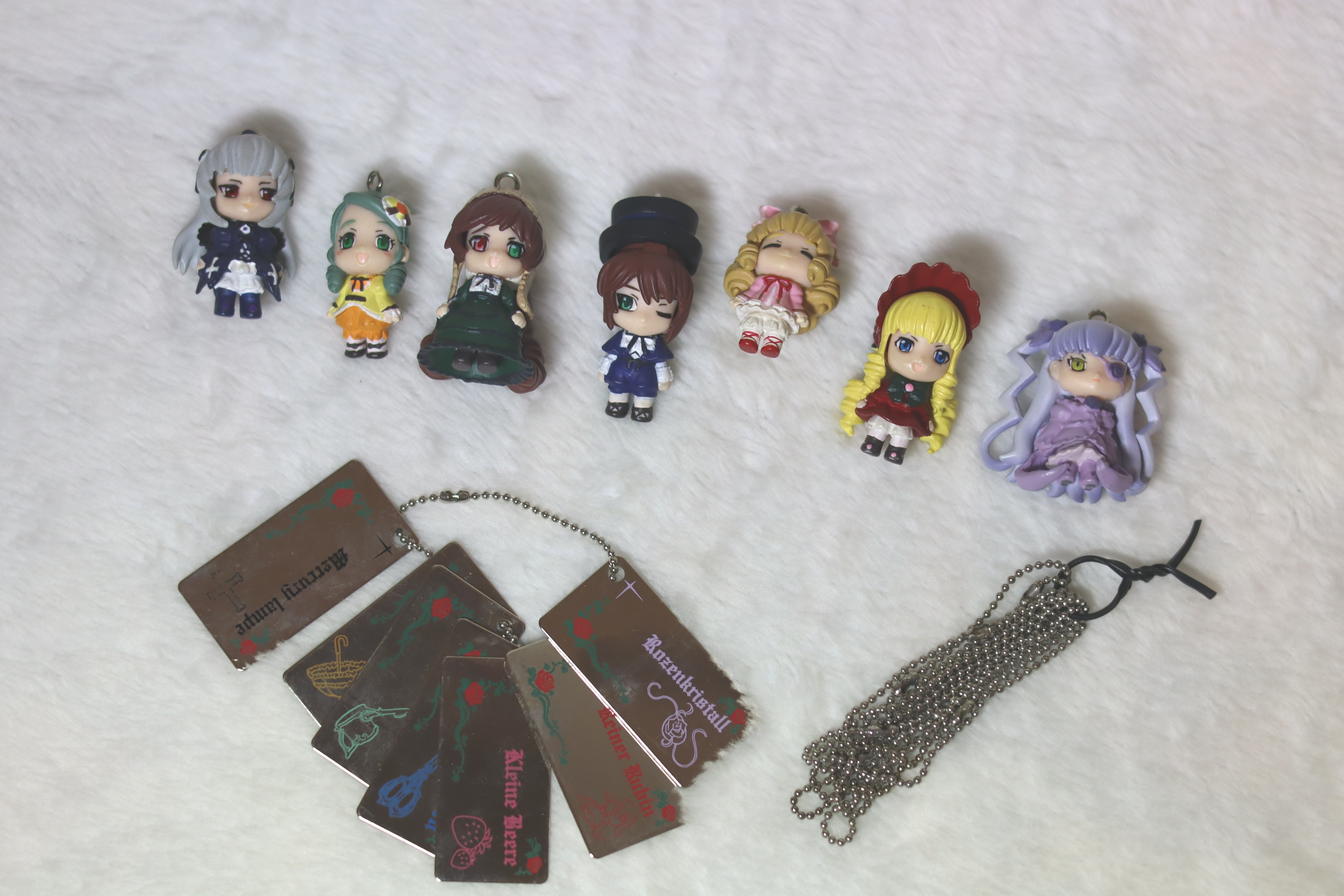 Rozen Maiden Small Figure Keychains
