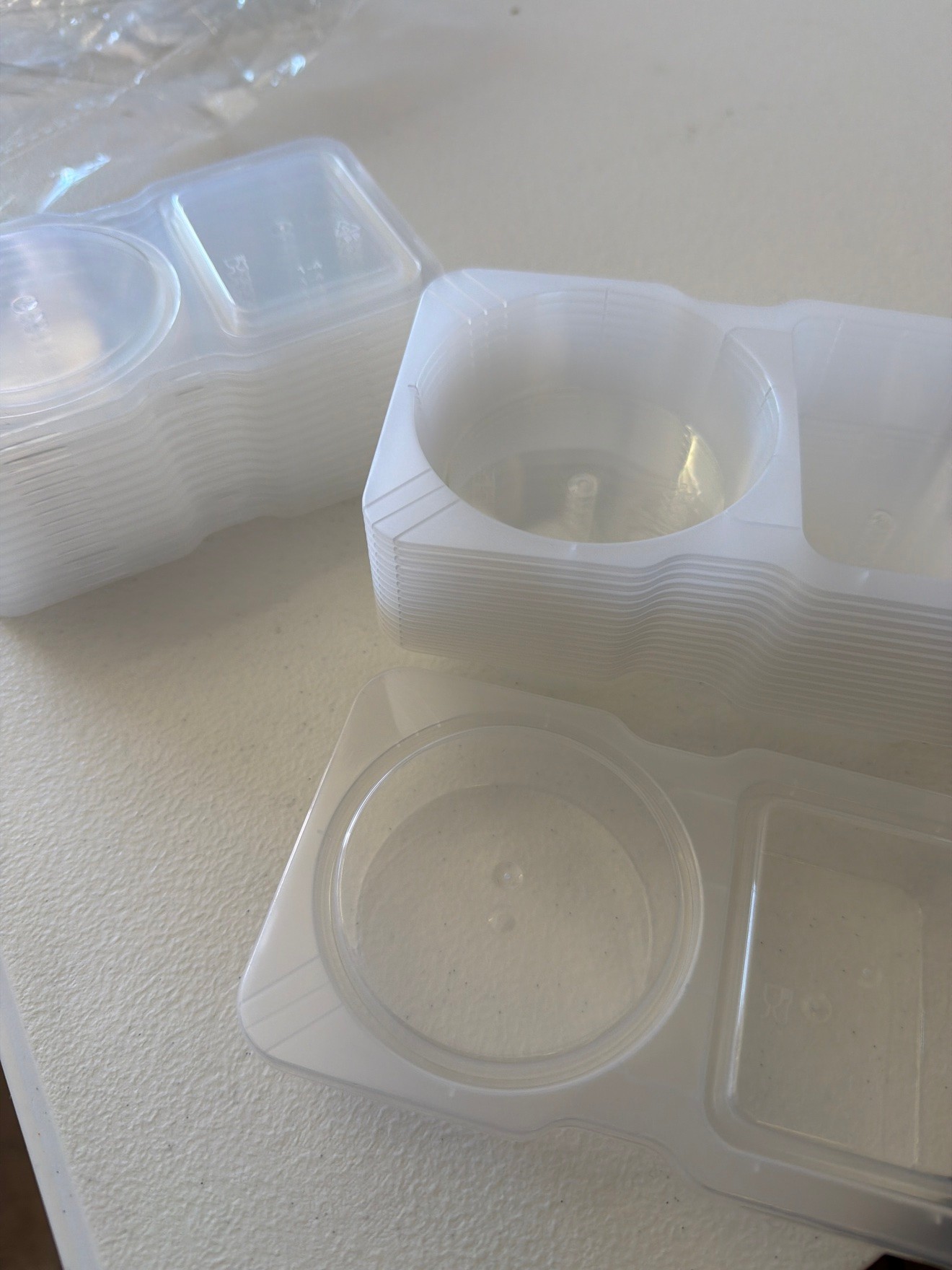 Double Compartment Condiment Containers with Lids (10 Available) - photo 3