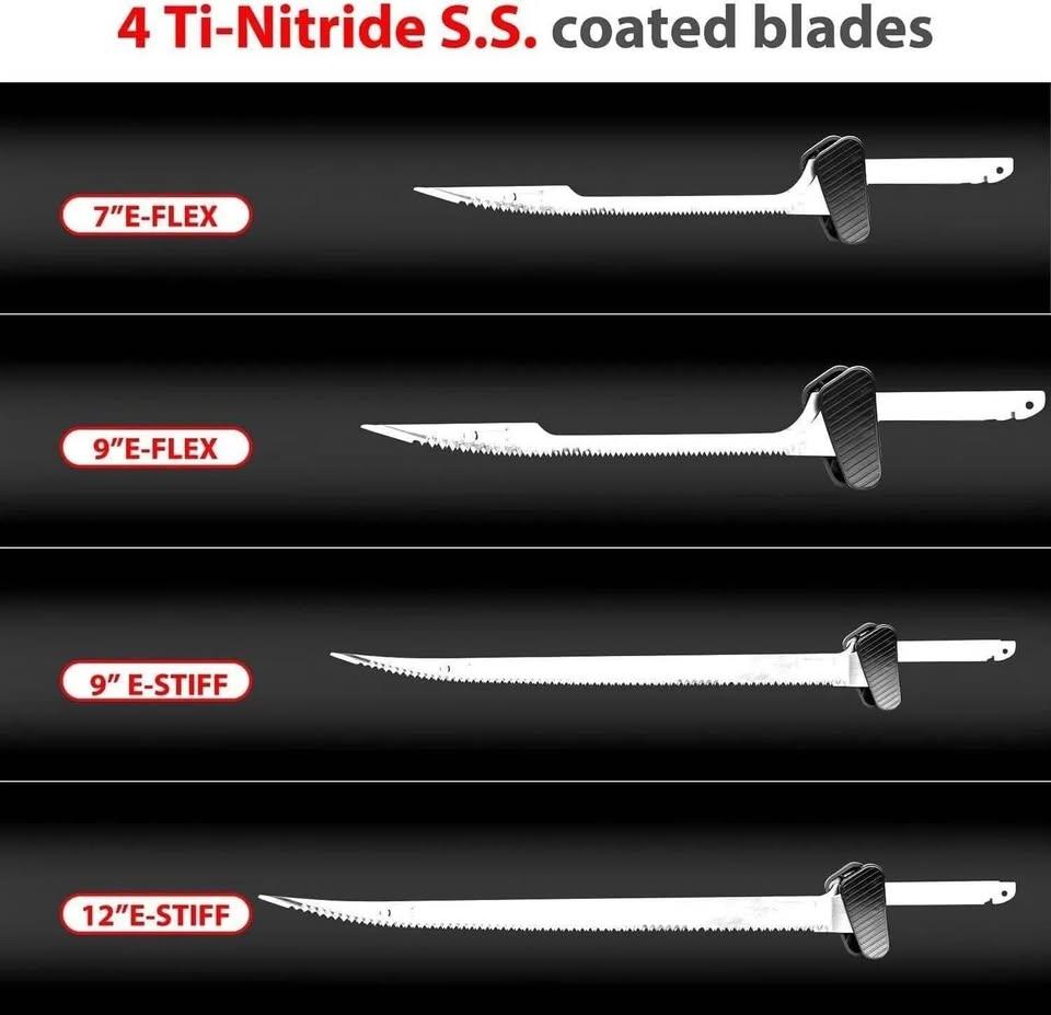 Electric Filleting Knife, Cordless Blades - photo 2