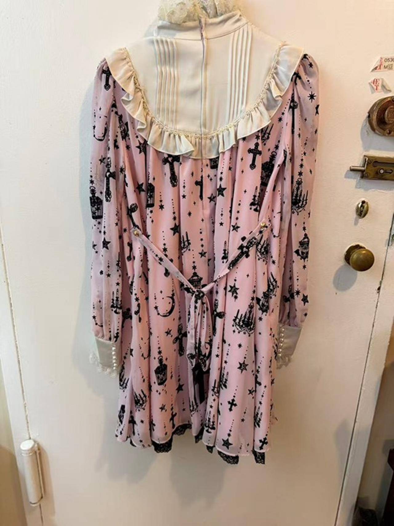 Angelic Pretty Holy Lantern OP Pink Dress - Size S - photo 3