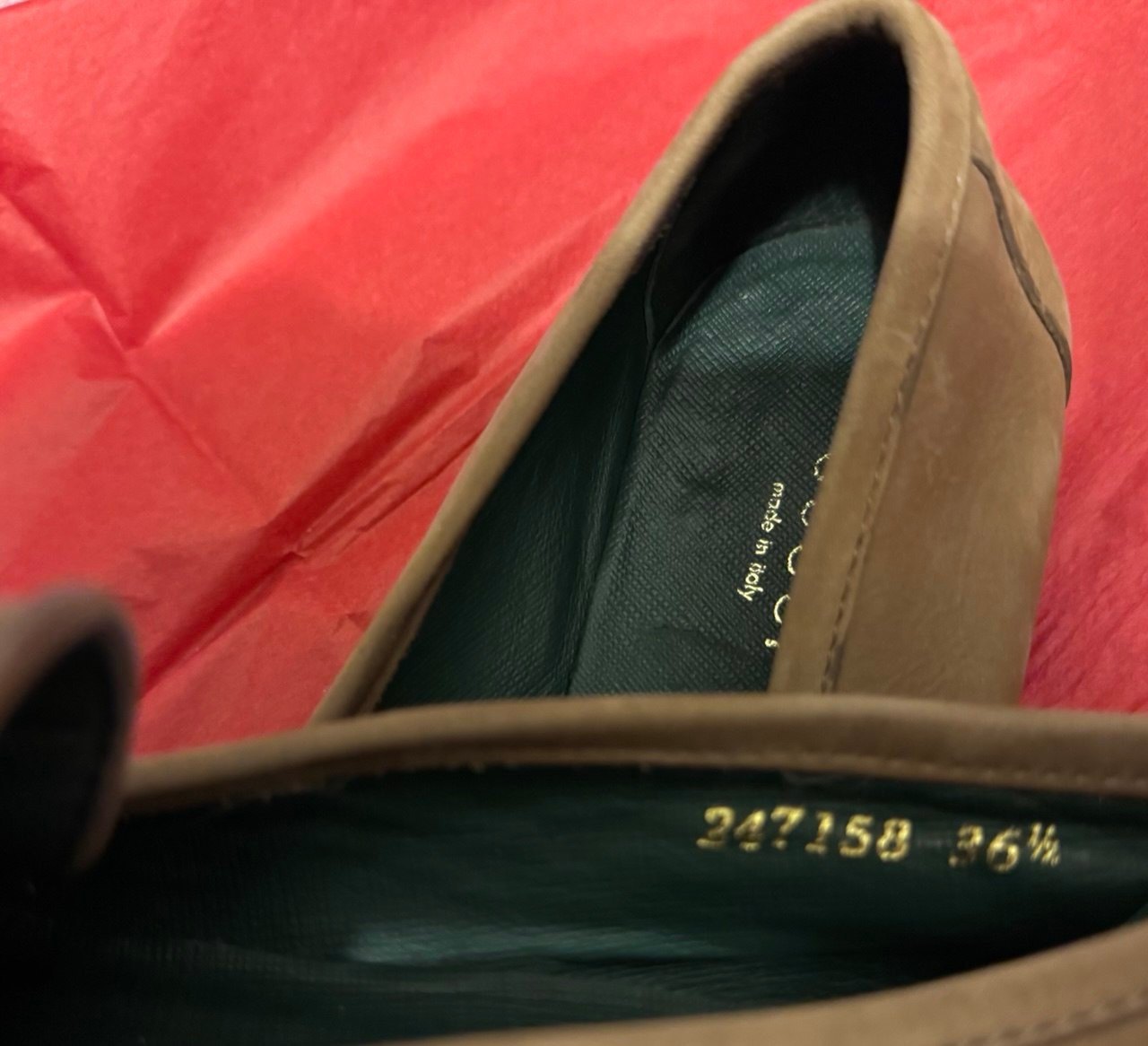 Gucci Leather Loafers Size 36.5 - photo 3